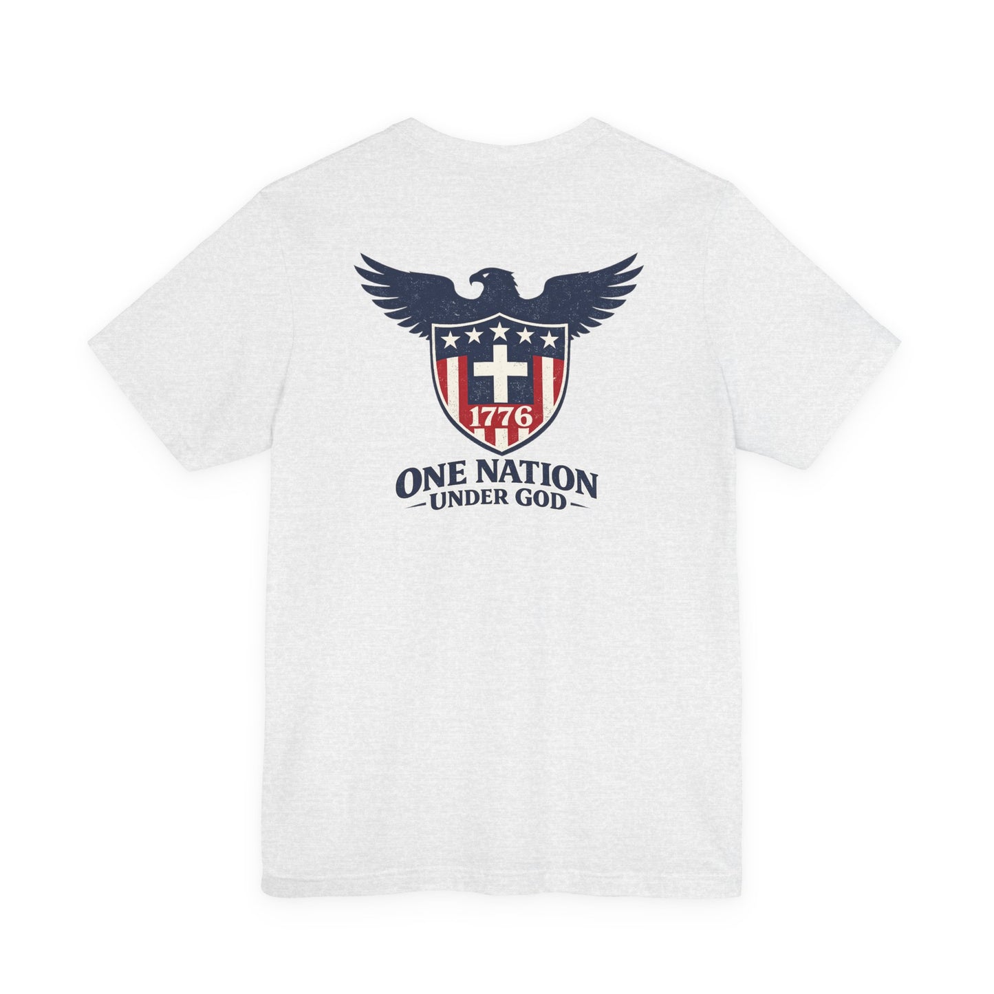 Patriotic Eagle 1776 T-Shirt — One Nation Under God Tee