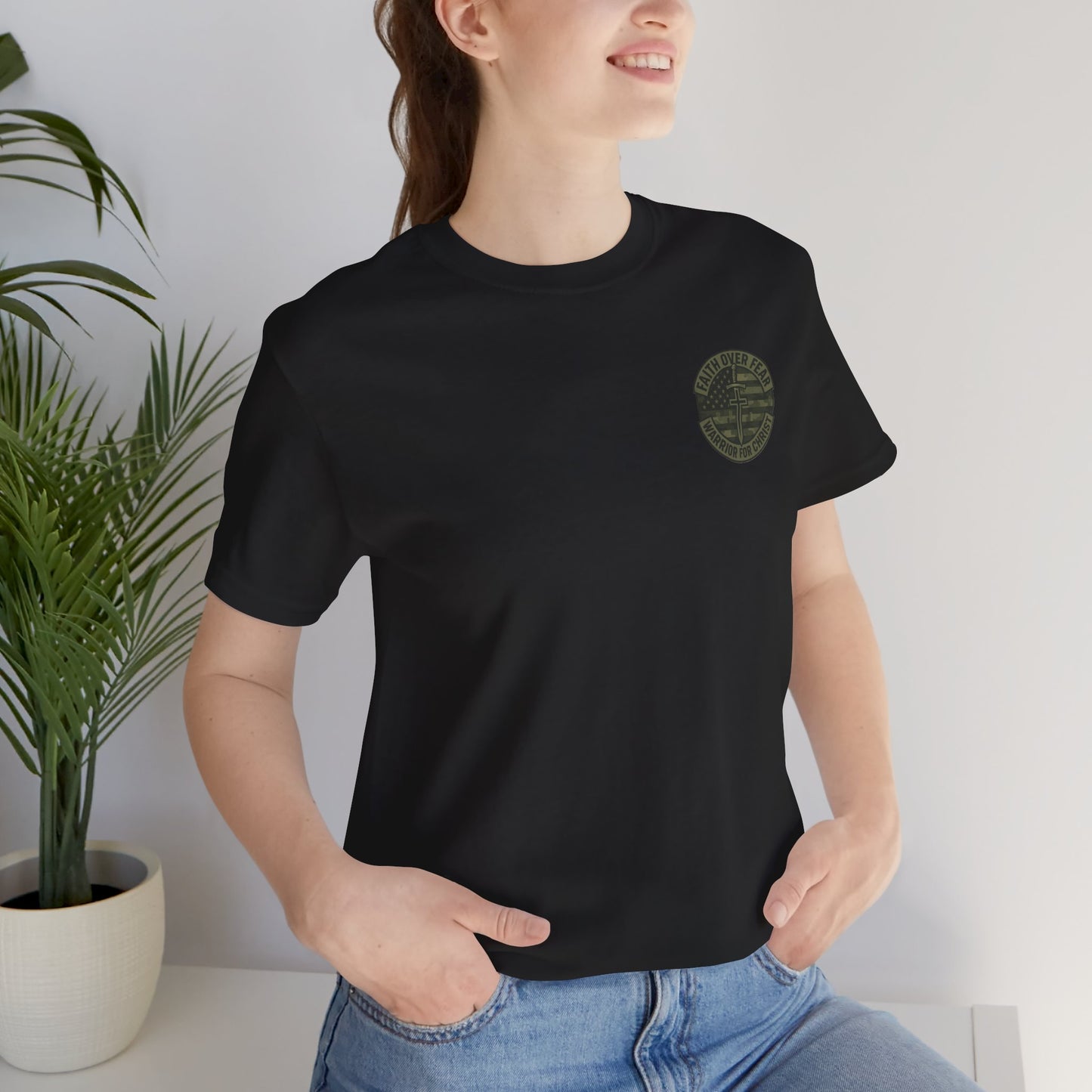Faith Over Fear "Warrior for Christ" T-Shirt