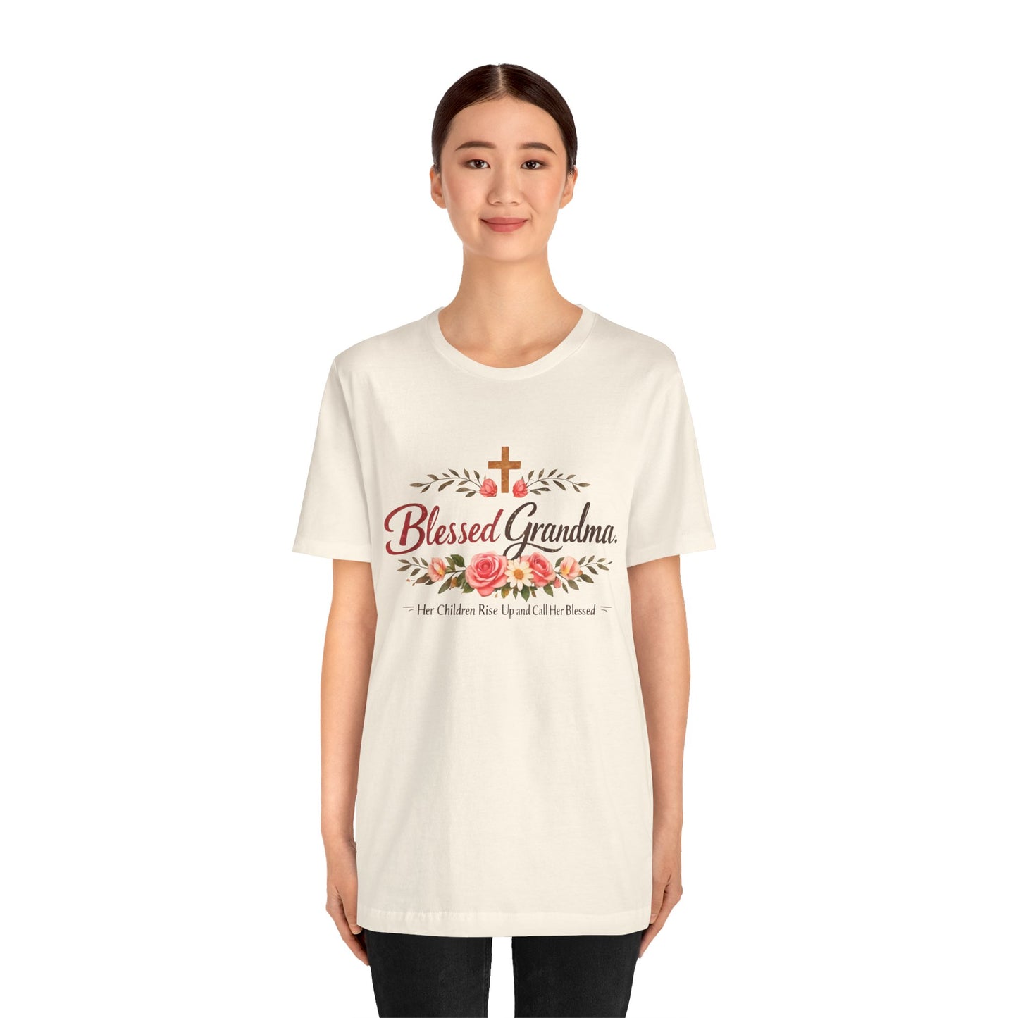 Blessed Grandma Floral Tee