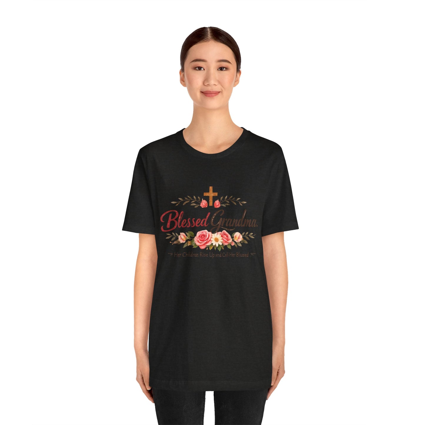 Blessed Grandma Floral Tee