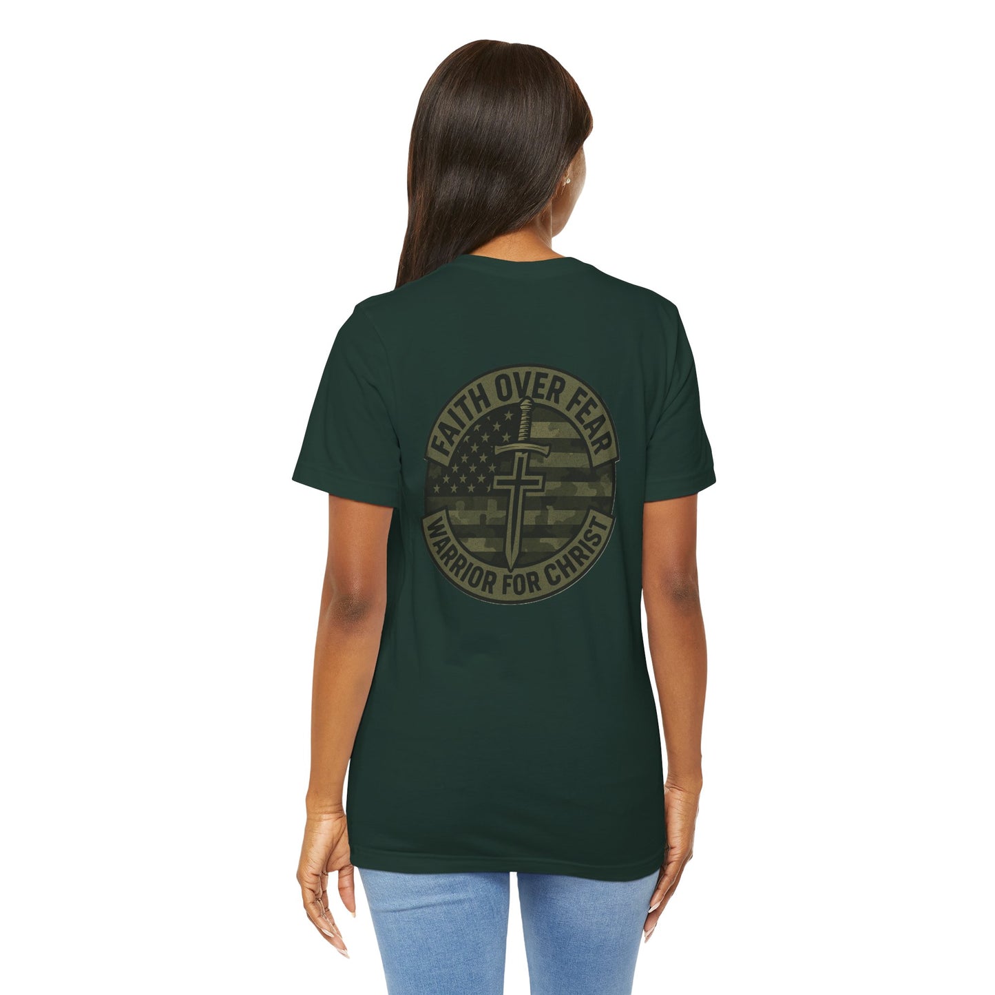 Faith Over Fear "Warrior for Christ" T-Shirt
