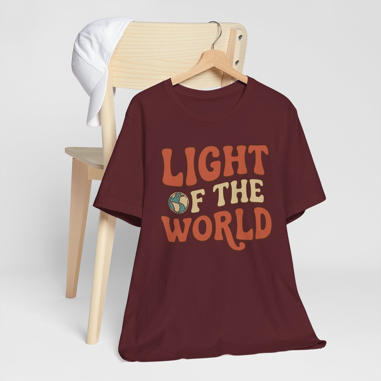 Light of the World T-Shirt — Inspirational Christian Tee