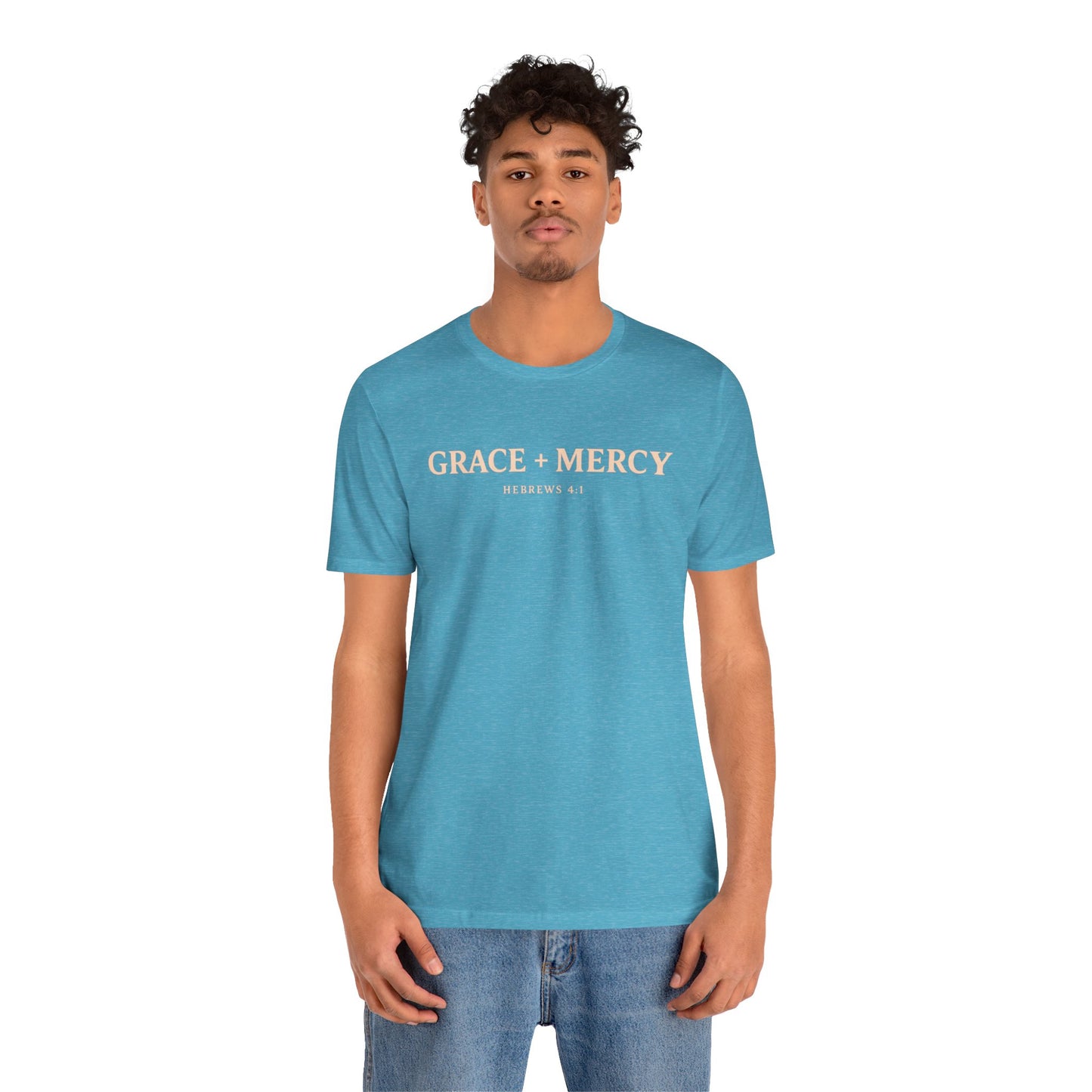 Grace + Mercy Graphic T-Shirt — Faith-Inspired Christian Tee