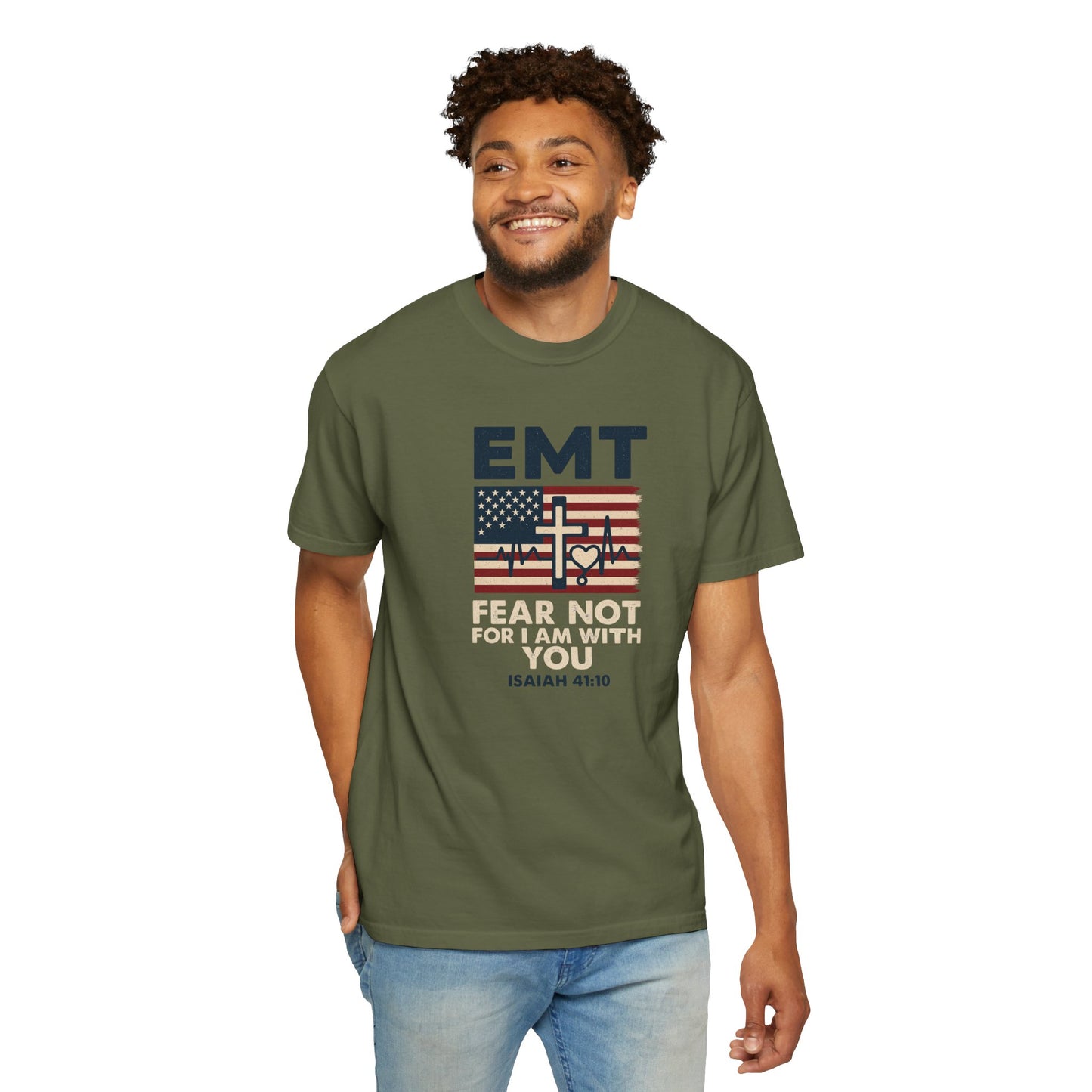 EMT "Fear Not For I Am With You" T-Shirt