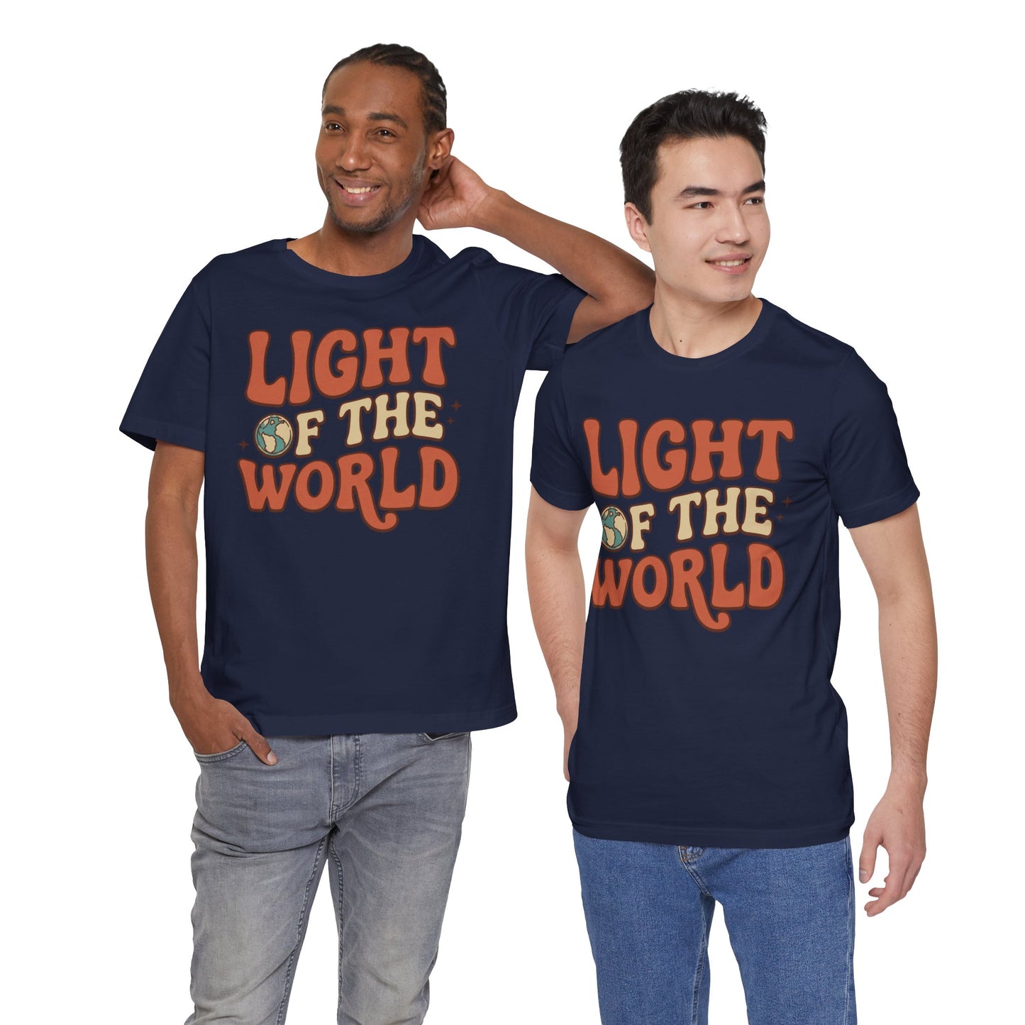 Light of the World T-Shirt — Inspirational Christian Tee