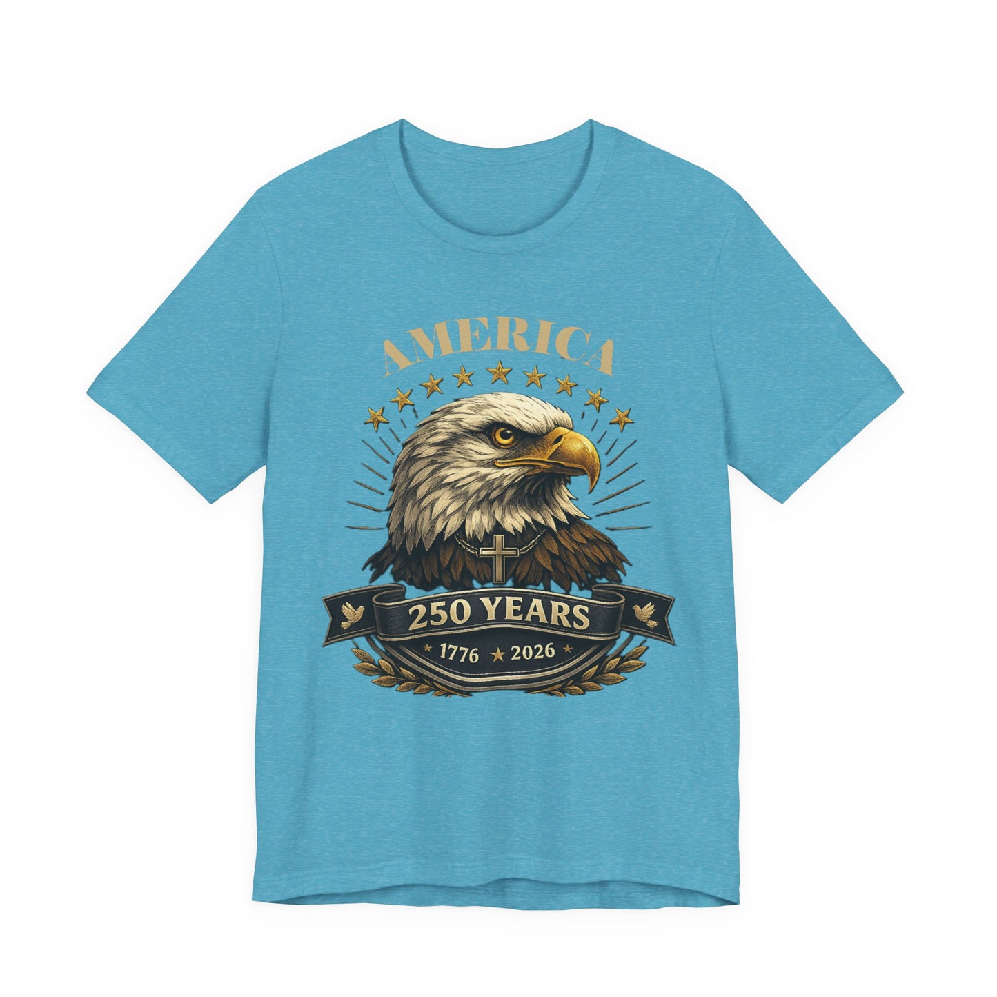 America 250th Anniversary Eagle T-Shirt — 1776–2026 Patriotic Tee