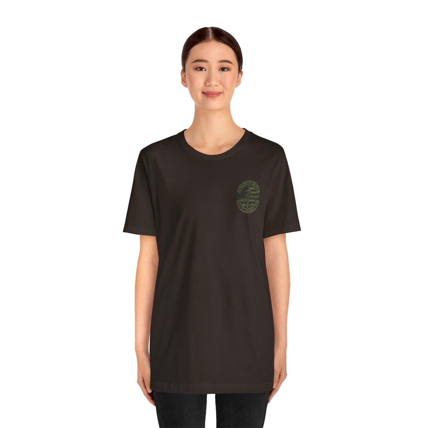 Faith Over Fear "Warrior for Christ" T-Shirt