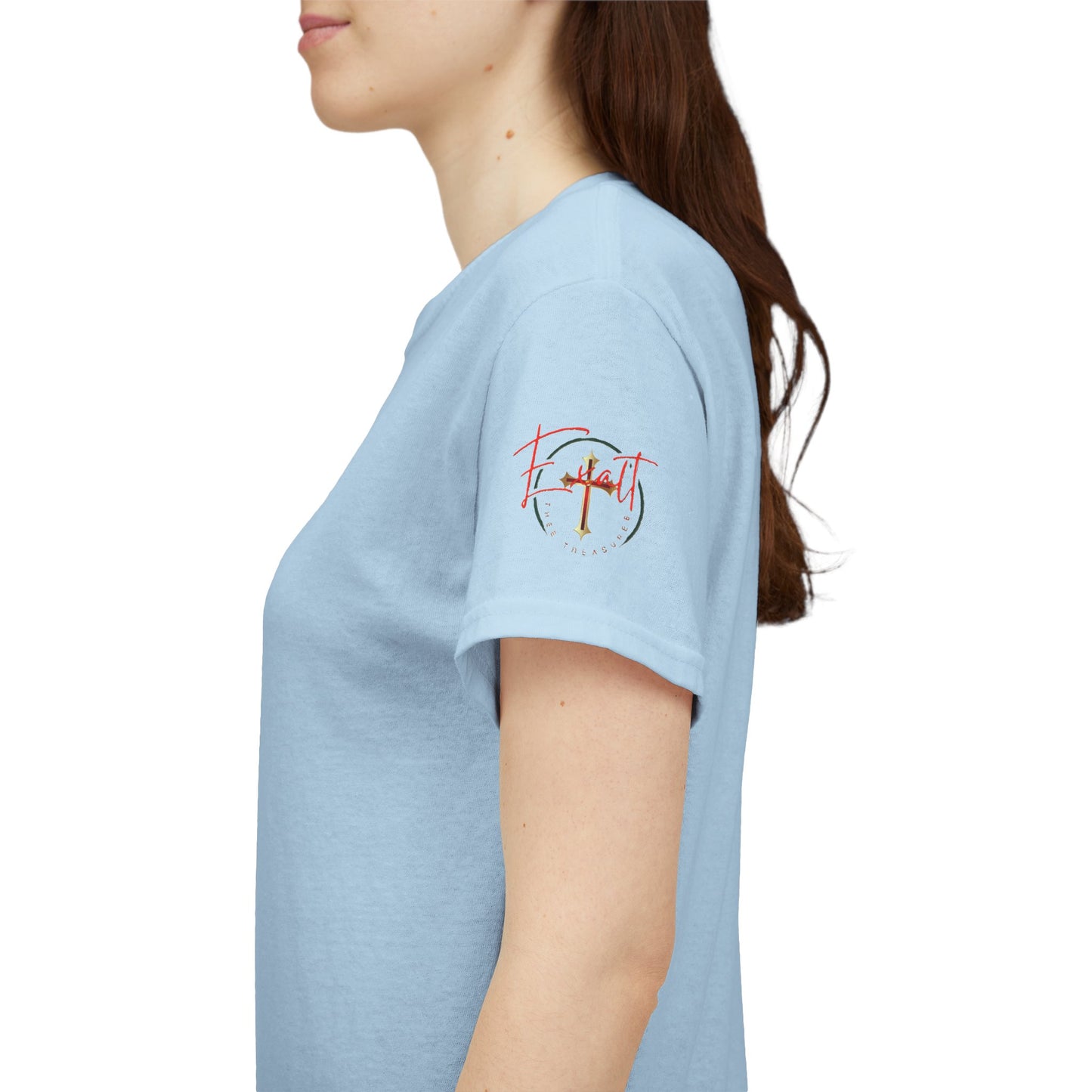 Christian Tee - Philippians 4:13 'Faith Is My Strength' (Copy)