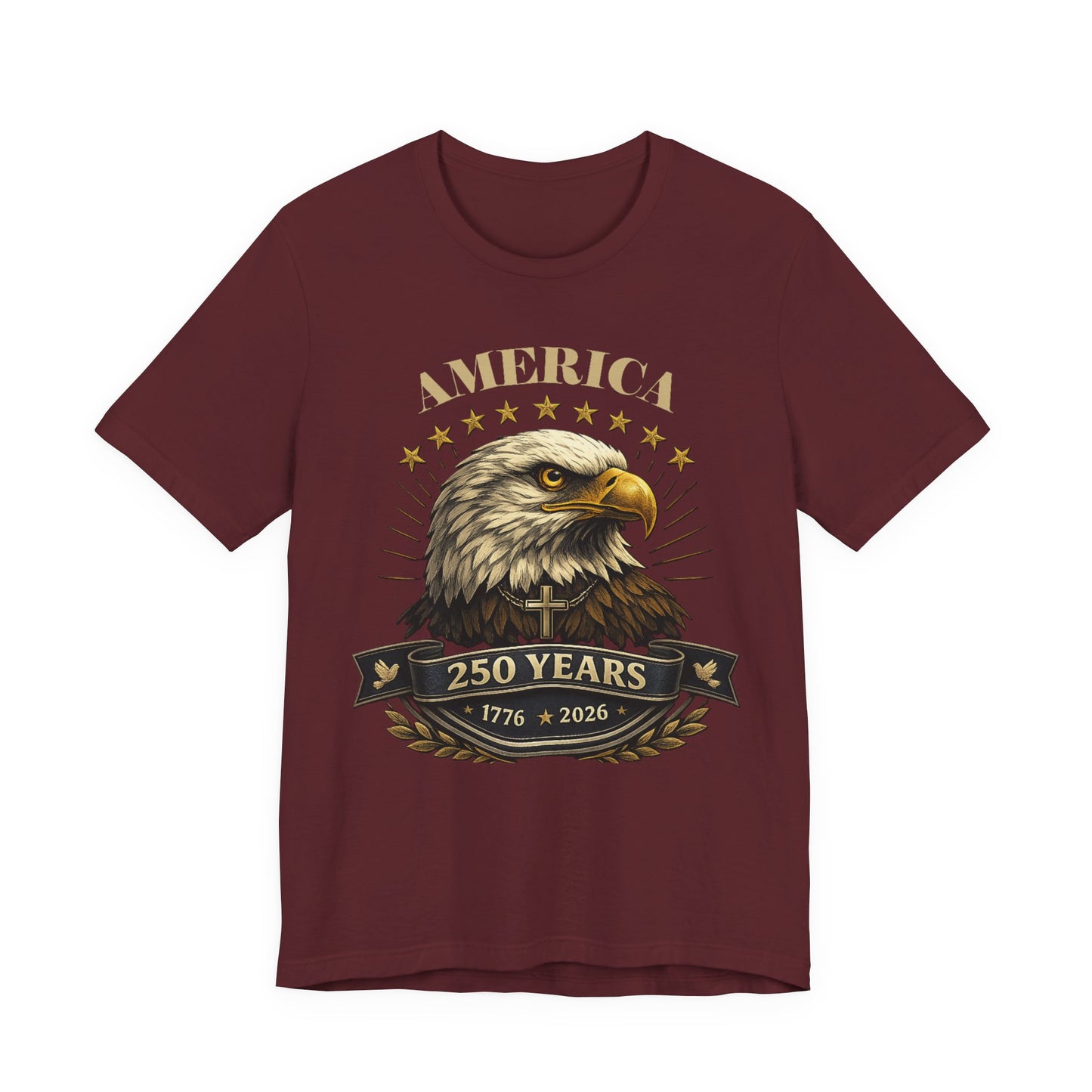 America 250th Anniversary Eagle T-Shirt — 1776–2026 Patriotic Tee