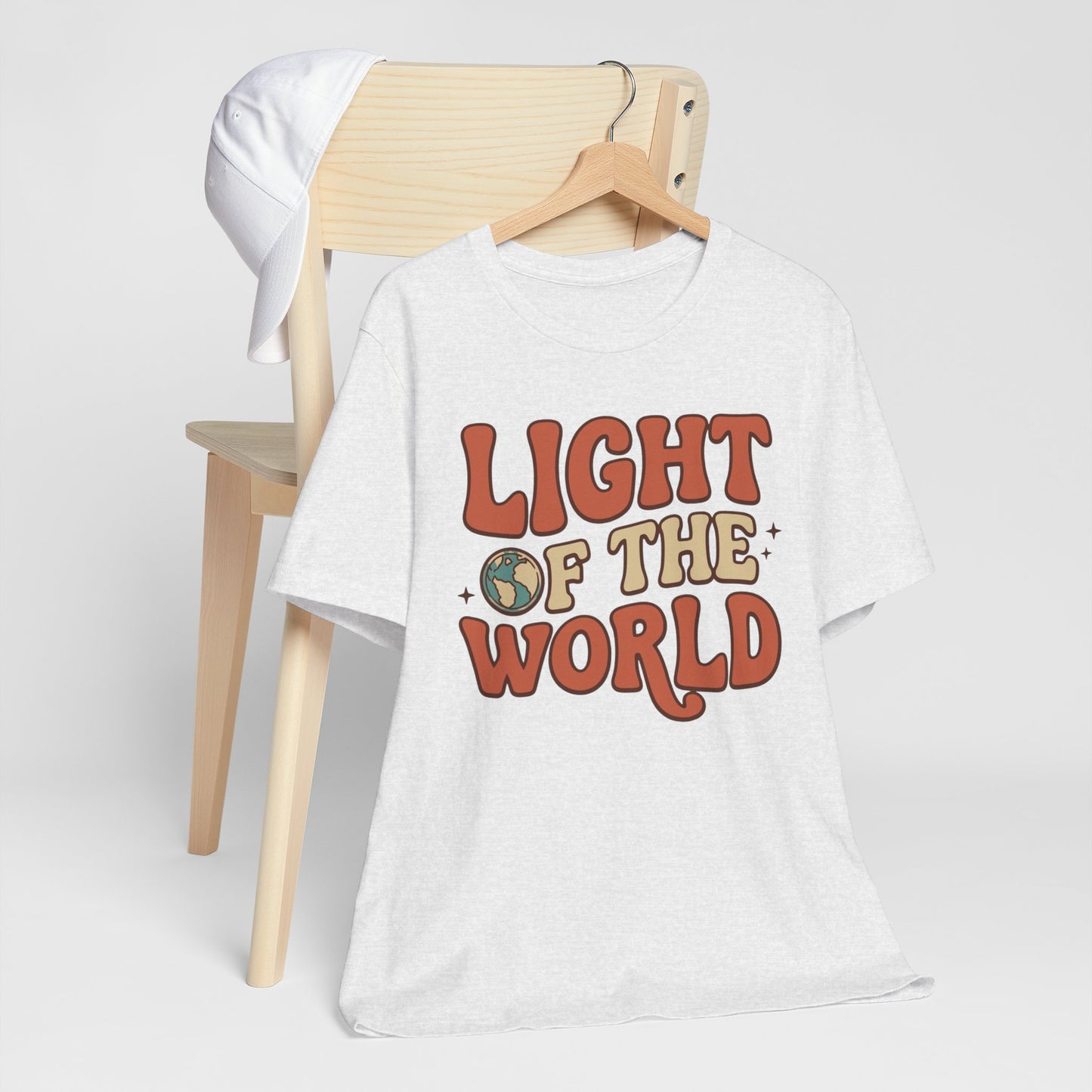 Light of the World T-Shirt — Inspirational Christian Tee