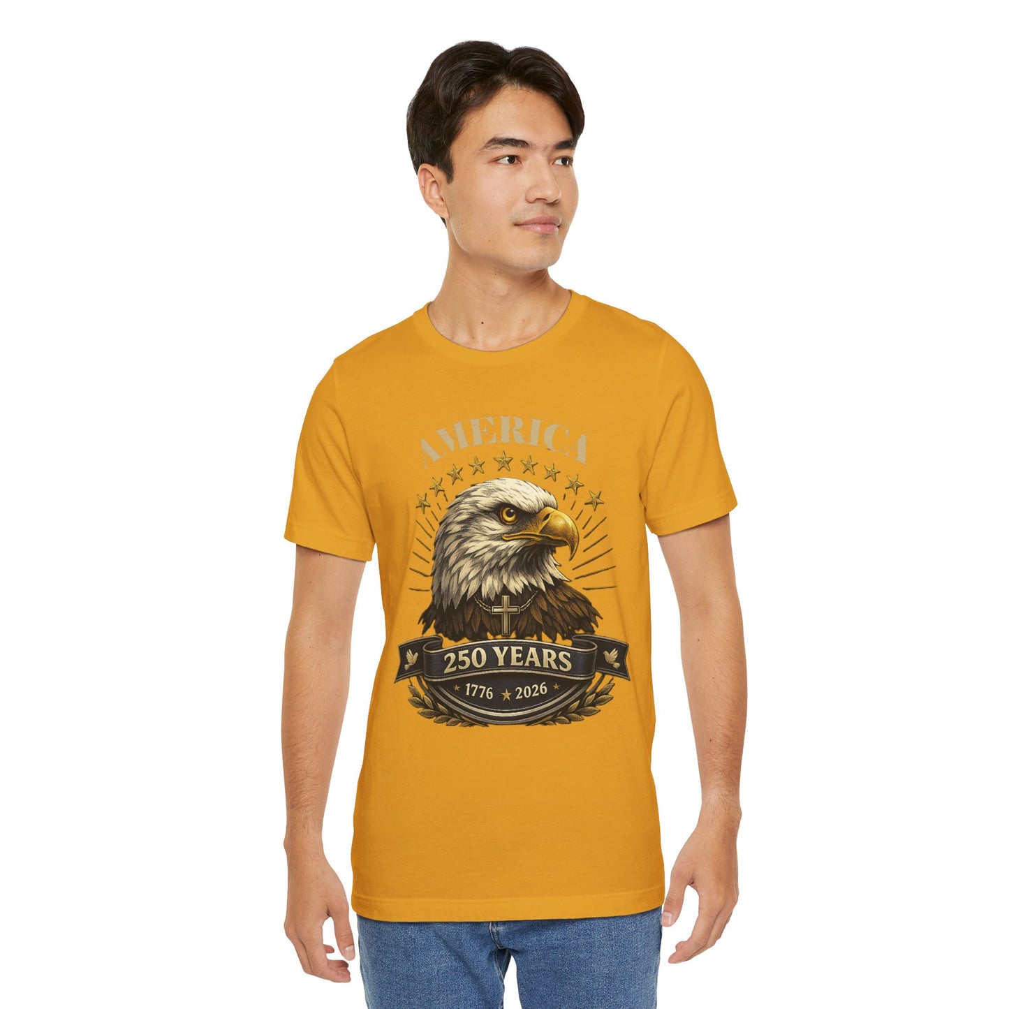 America 250th Anniversary Eagle T-Shirt — 1776–2026 Patriotic Tee