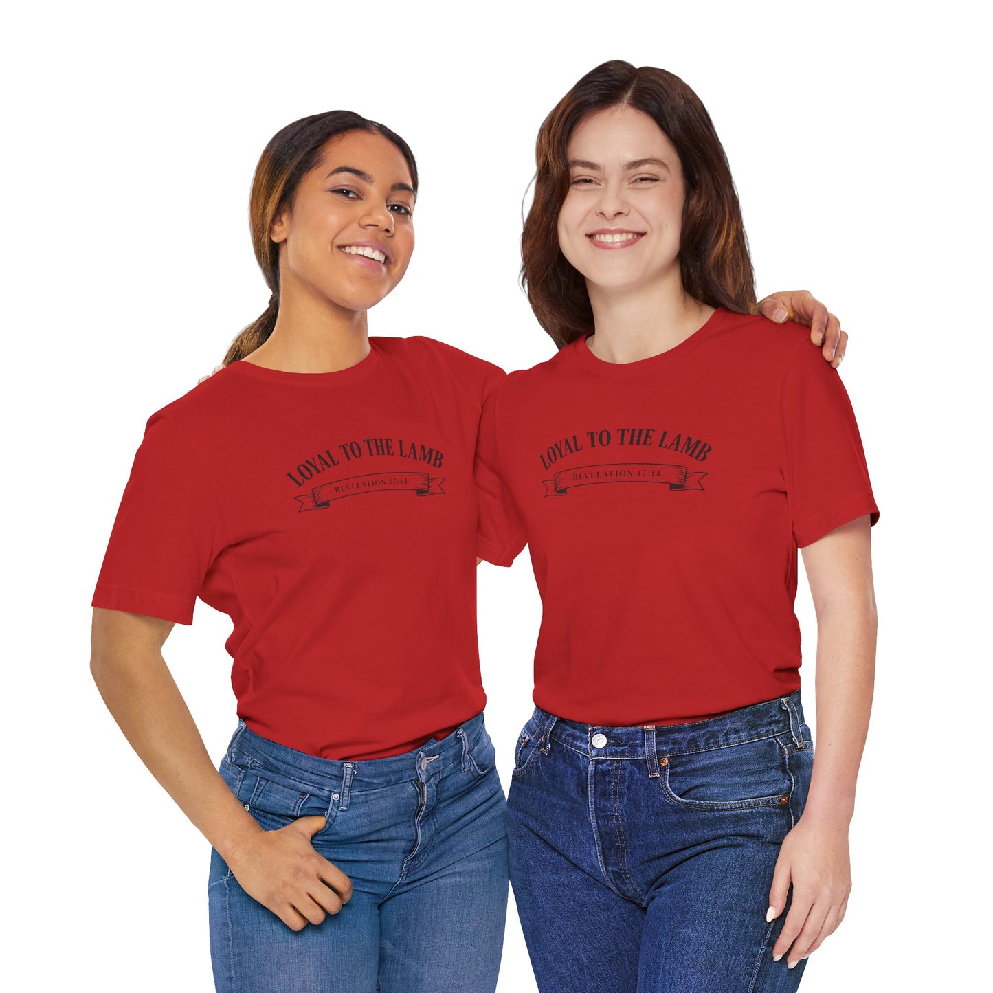 Loyal to the Lamb Tee — Christian Faith Short Sleeve T-Shirt