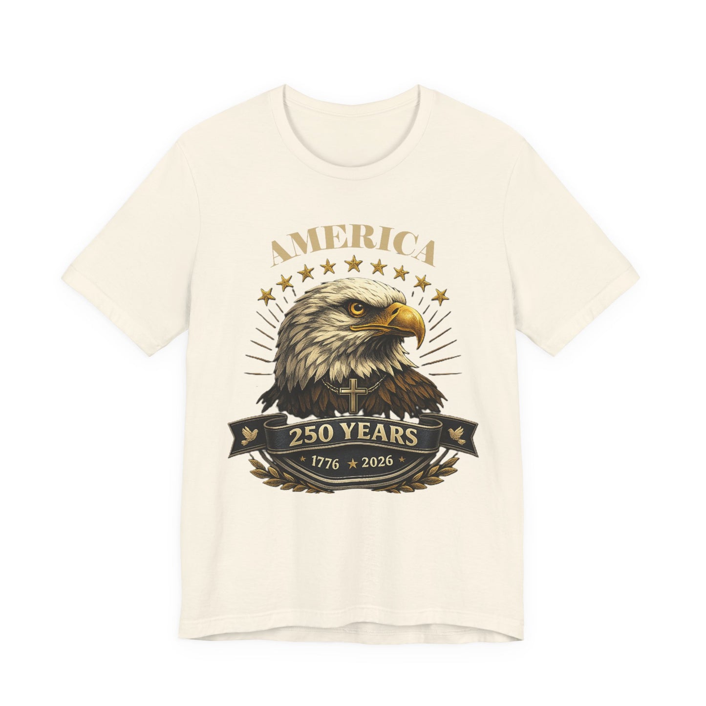 America 250th Anniversary Eagle T-Shirt — 1776–2026 Patriotic Tee