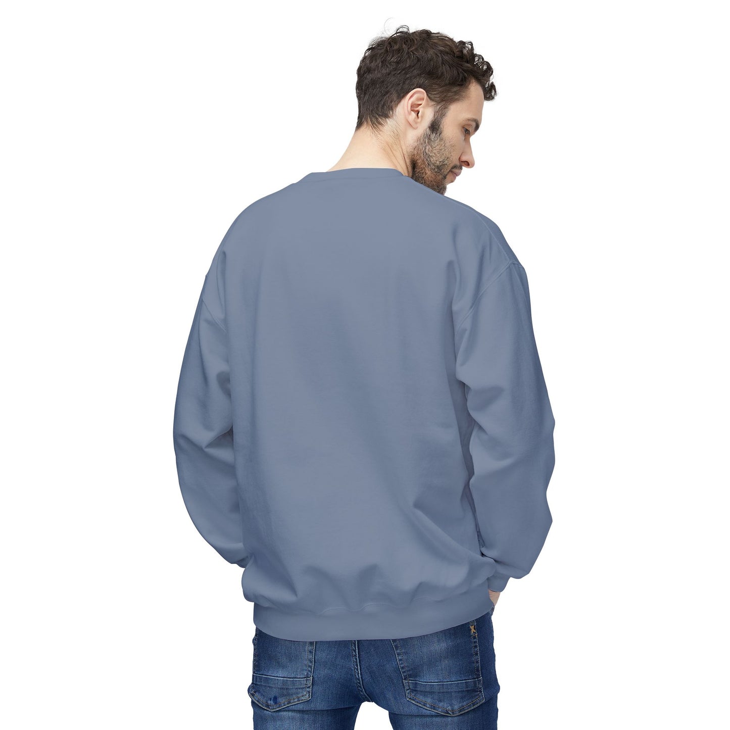 Christian Sweatshirt with Bible Verse Psalm 27:4