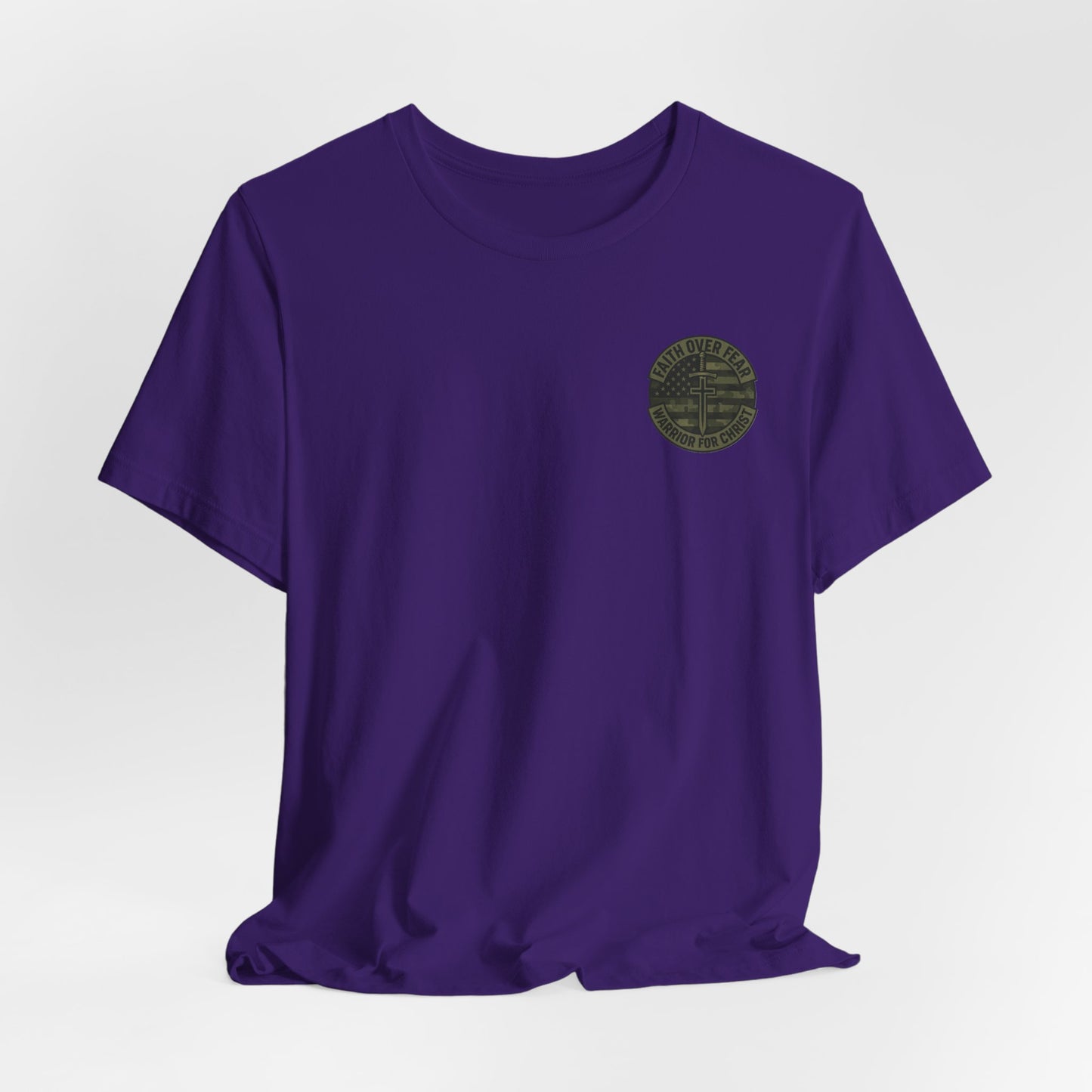 Faith Over Fear "Warrior for Christ" T-Shirt