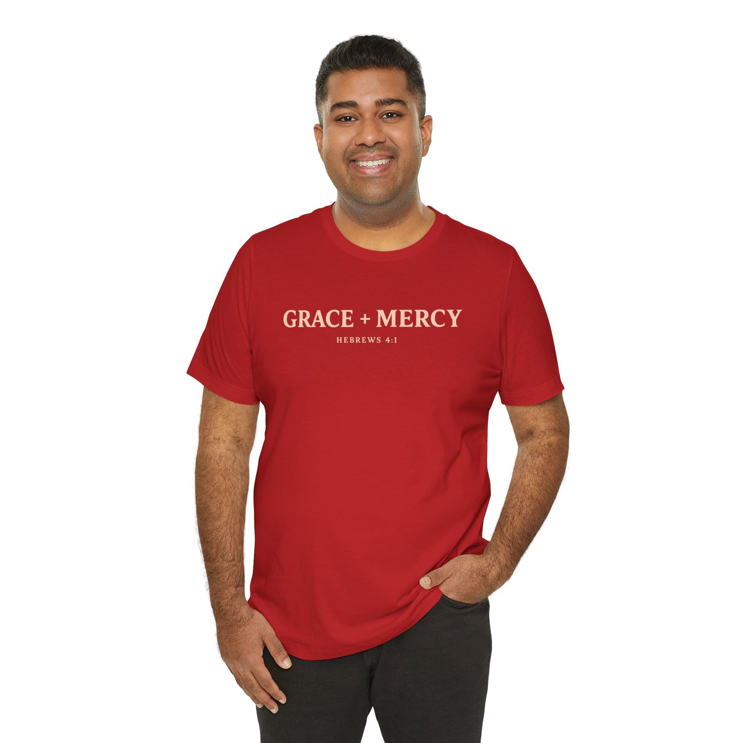 Grace + Mercy Graphic T-Shirt — Faith-Inspired Christian Tee