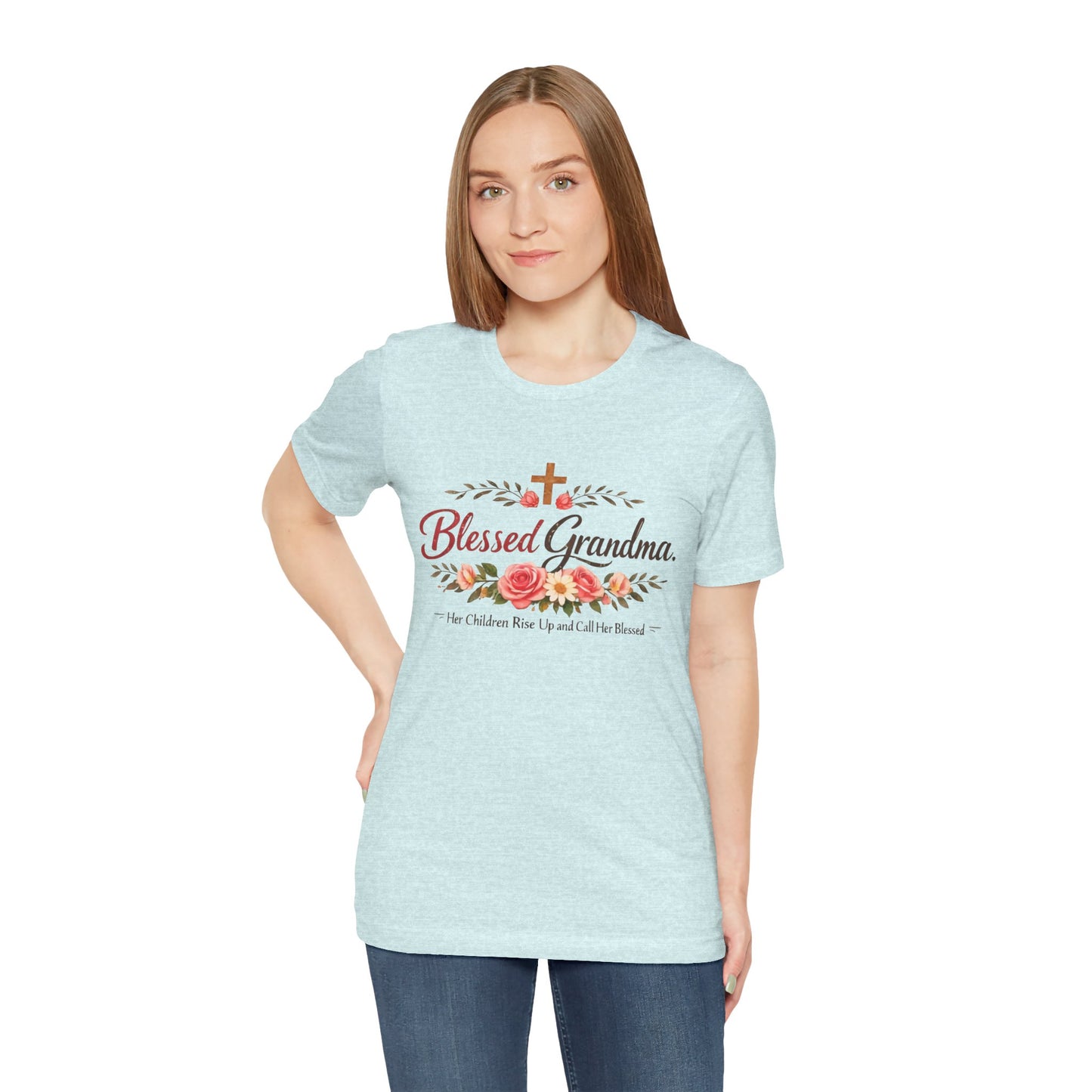 Blessed Grandma Floral Tee
