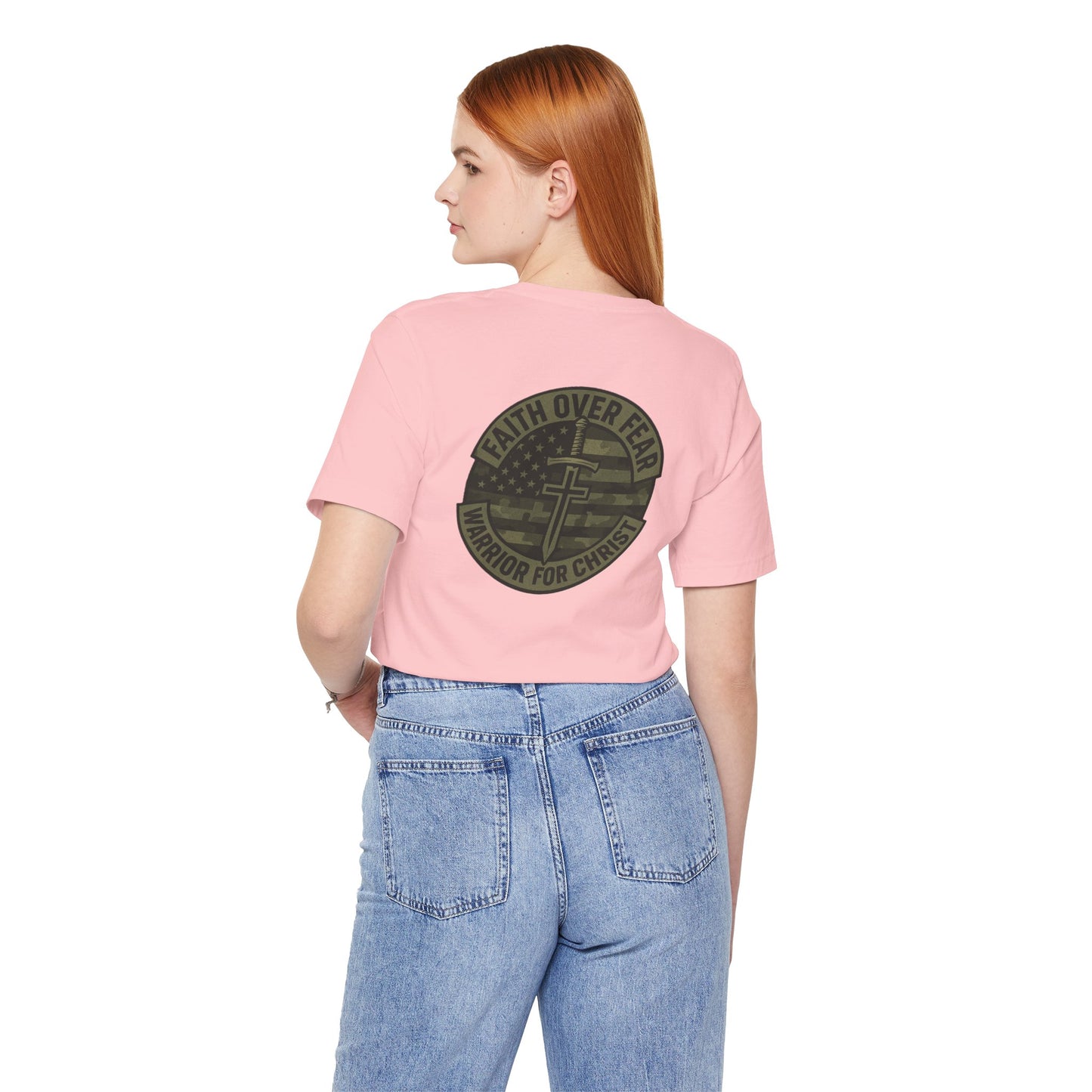 Faith Over Fear "Warrior for Christ" T-Shirt