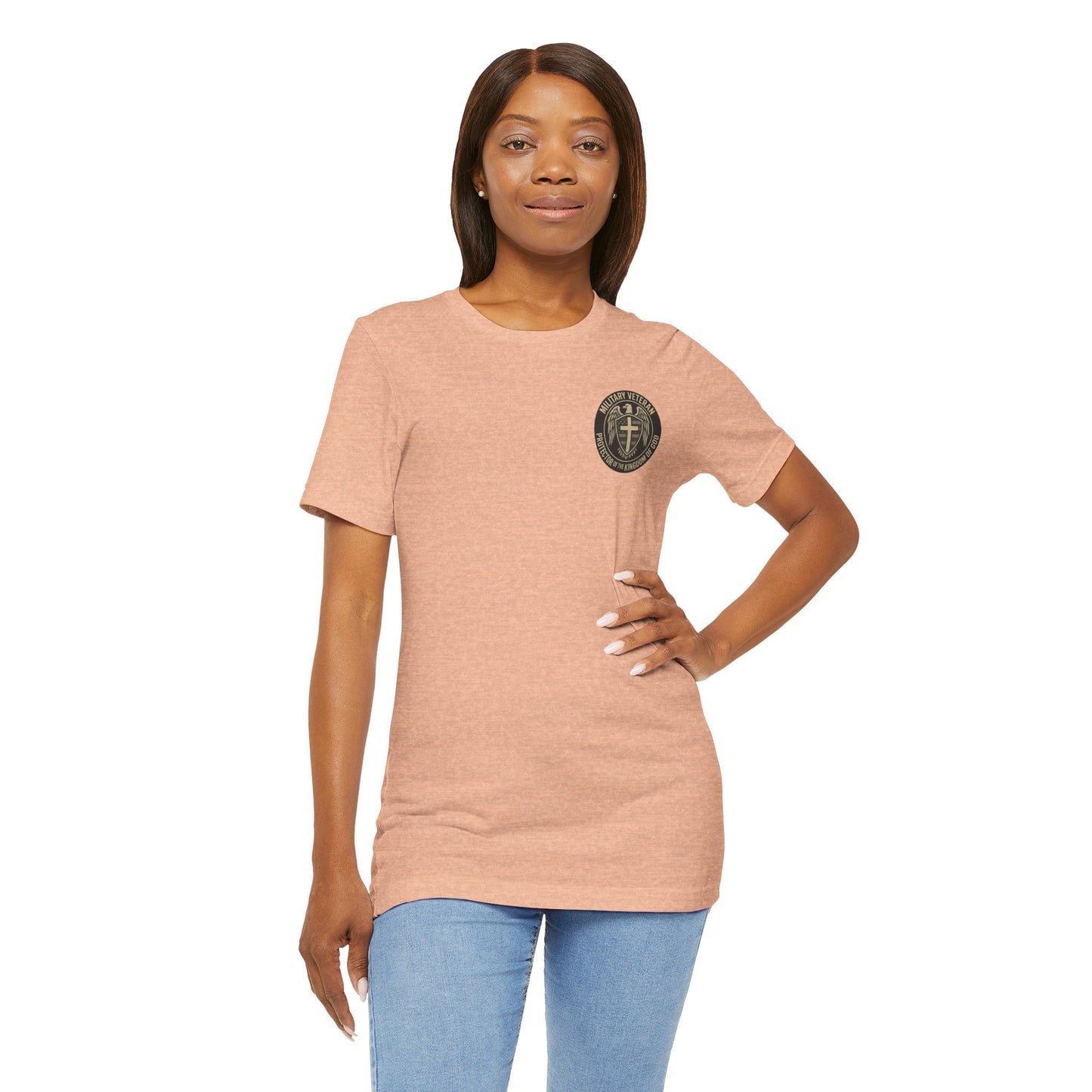 Veteran Protector Tee — "Military Veteran Protector of the Kingdom of God"
