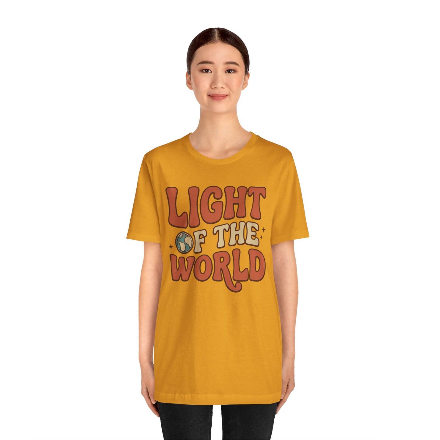 Light of the World T-Shirt — Inspirational Christian Tee