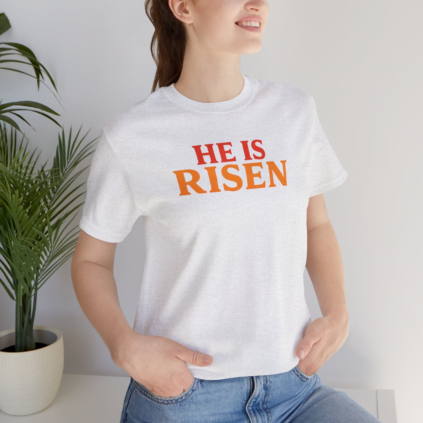 He Is Risen Indeed Tee — Easter Christian Religious T-Shirt