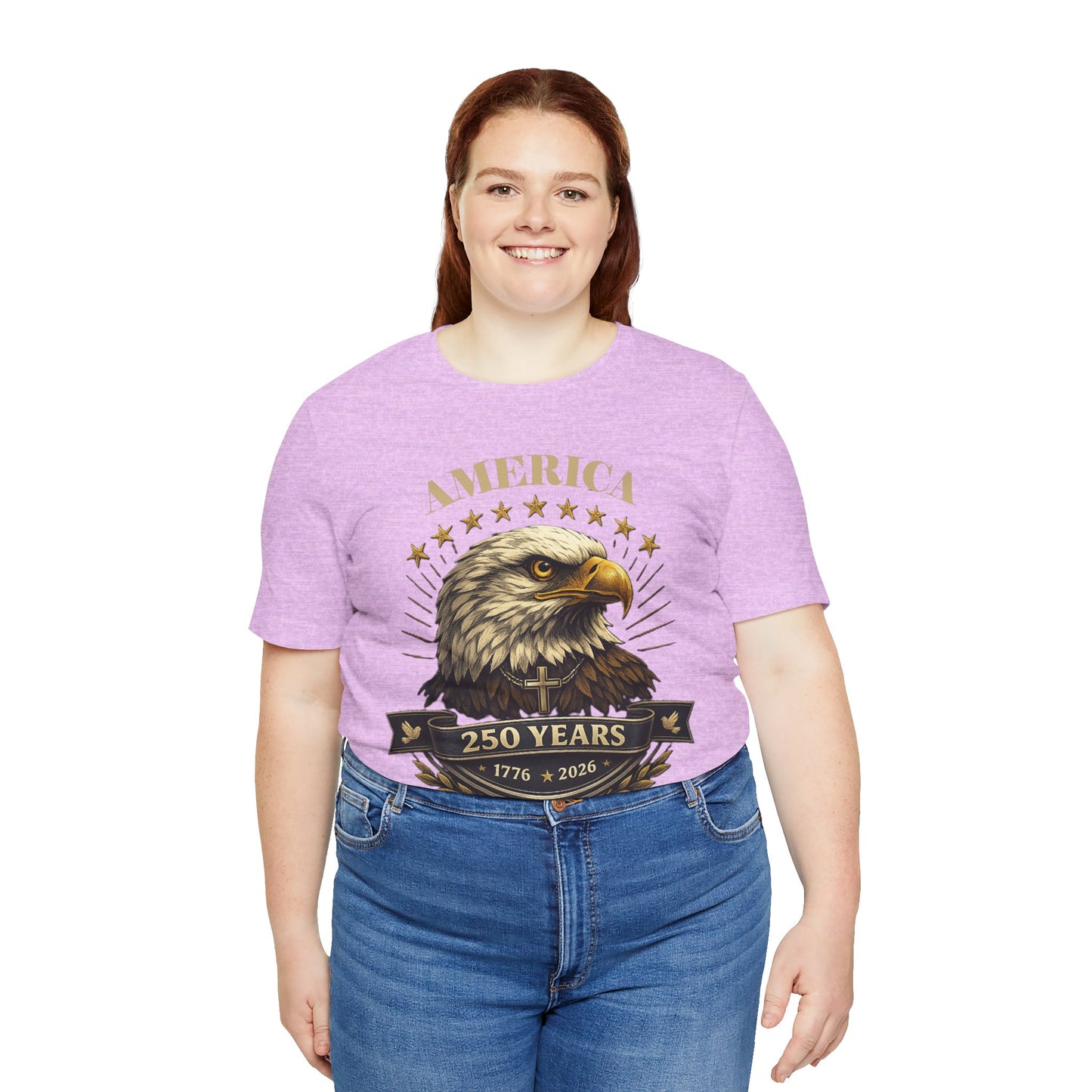 America 250th Anniversary Eagle T-Shirt — 1776–2026 Patriotic Tee