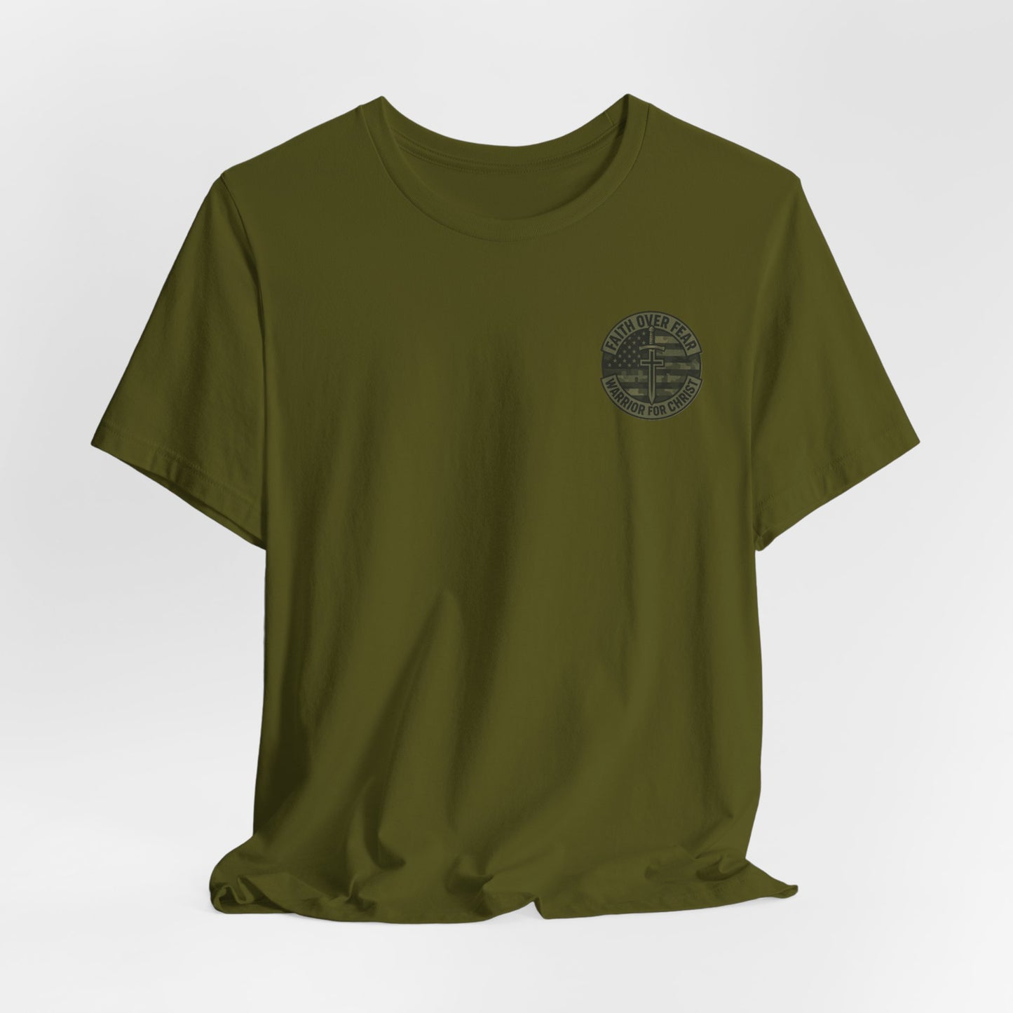 Faith Over Fear "Warrior for Christ" T-Shirt