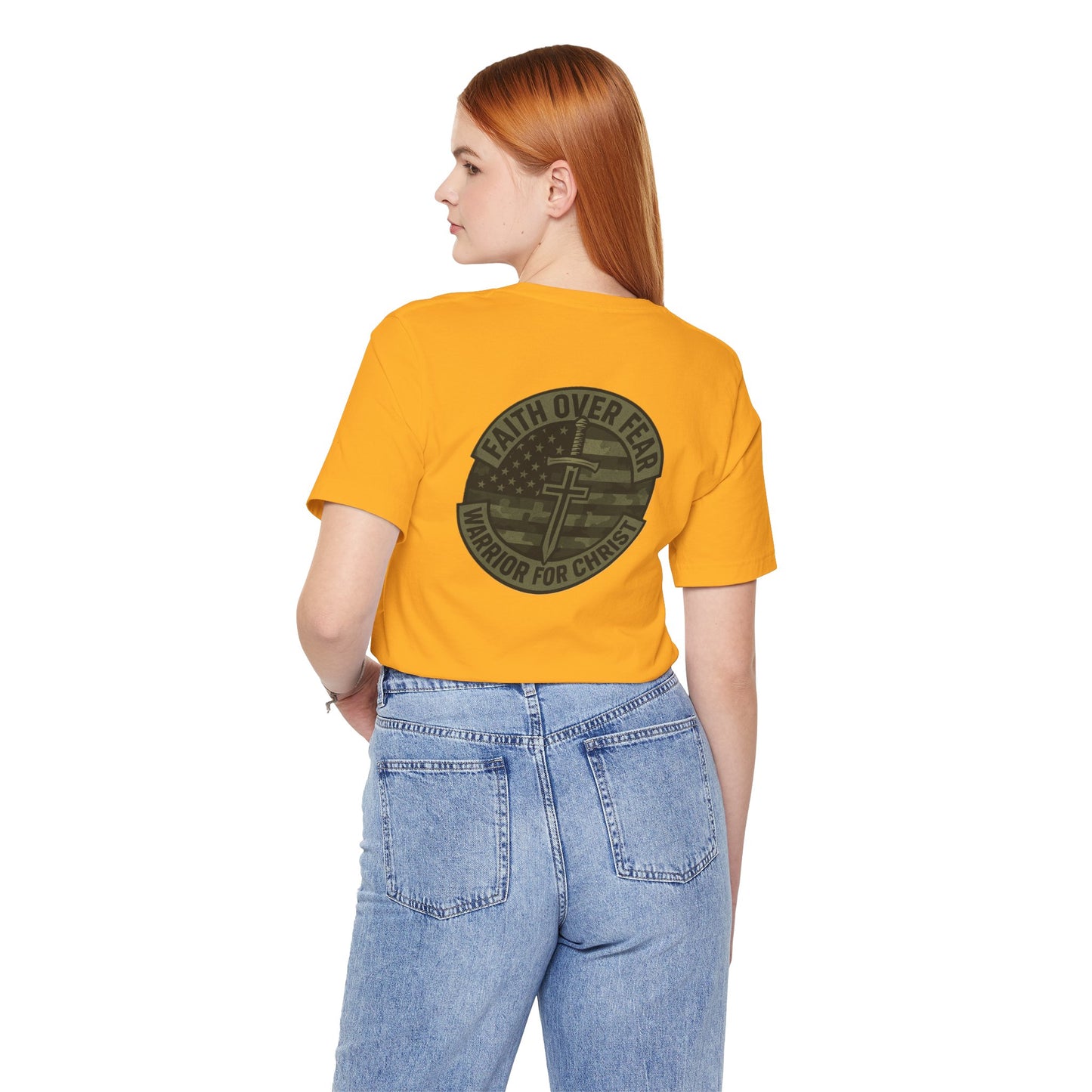 Faith Over Fear "Warrior for Christ" T-Shirt