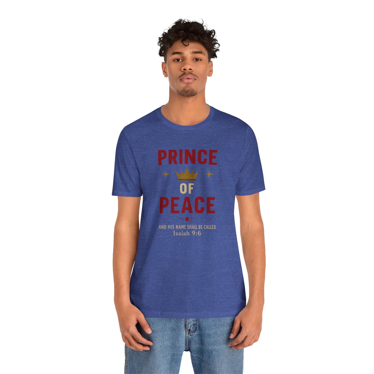 Prince of Peace Isaiah 9:6 T-Shirt — Bible Verse Christian Tee