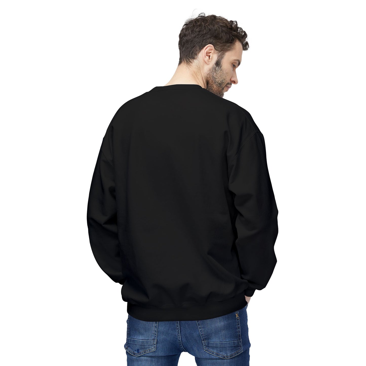 Christian Sweatshirt with Bible Verse Psalm 27:4