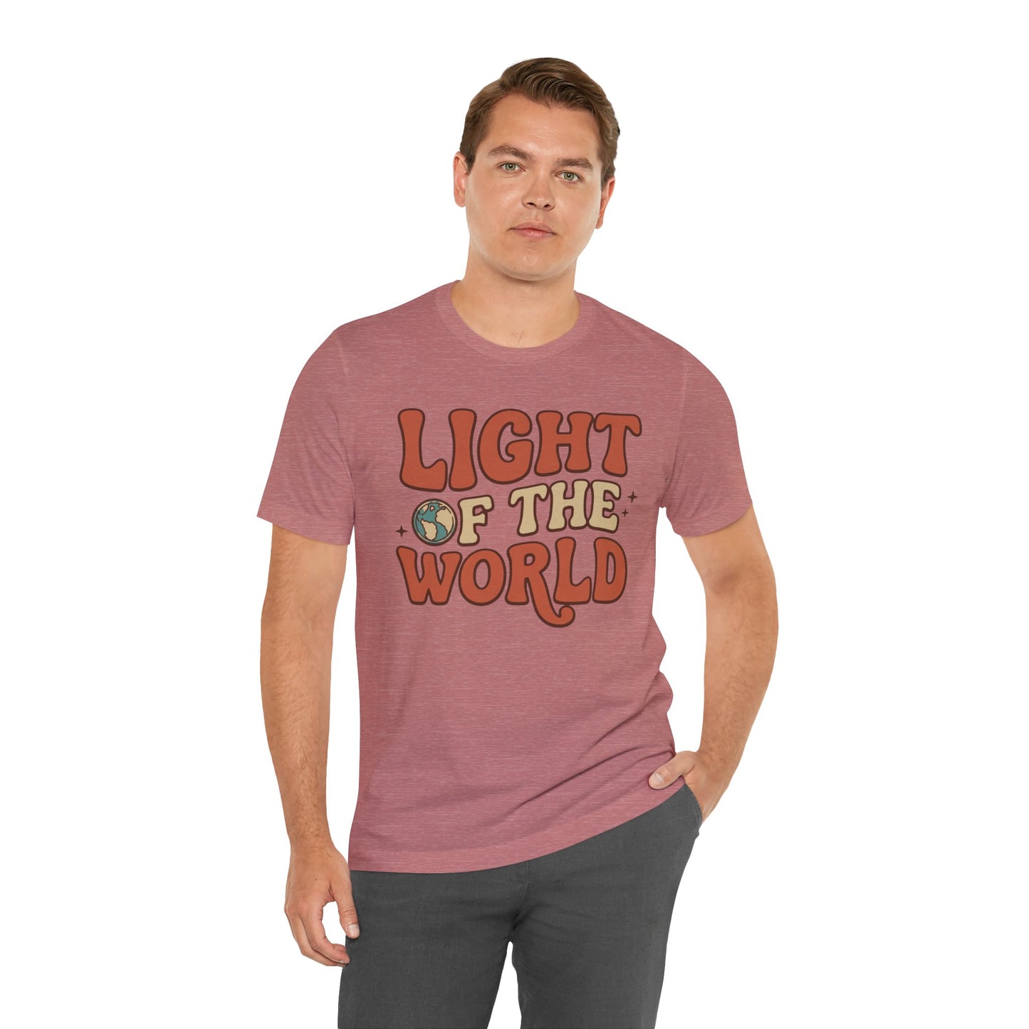 Light of the World T-Shirt — Inspirational Christian Tee