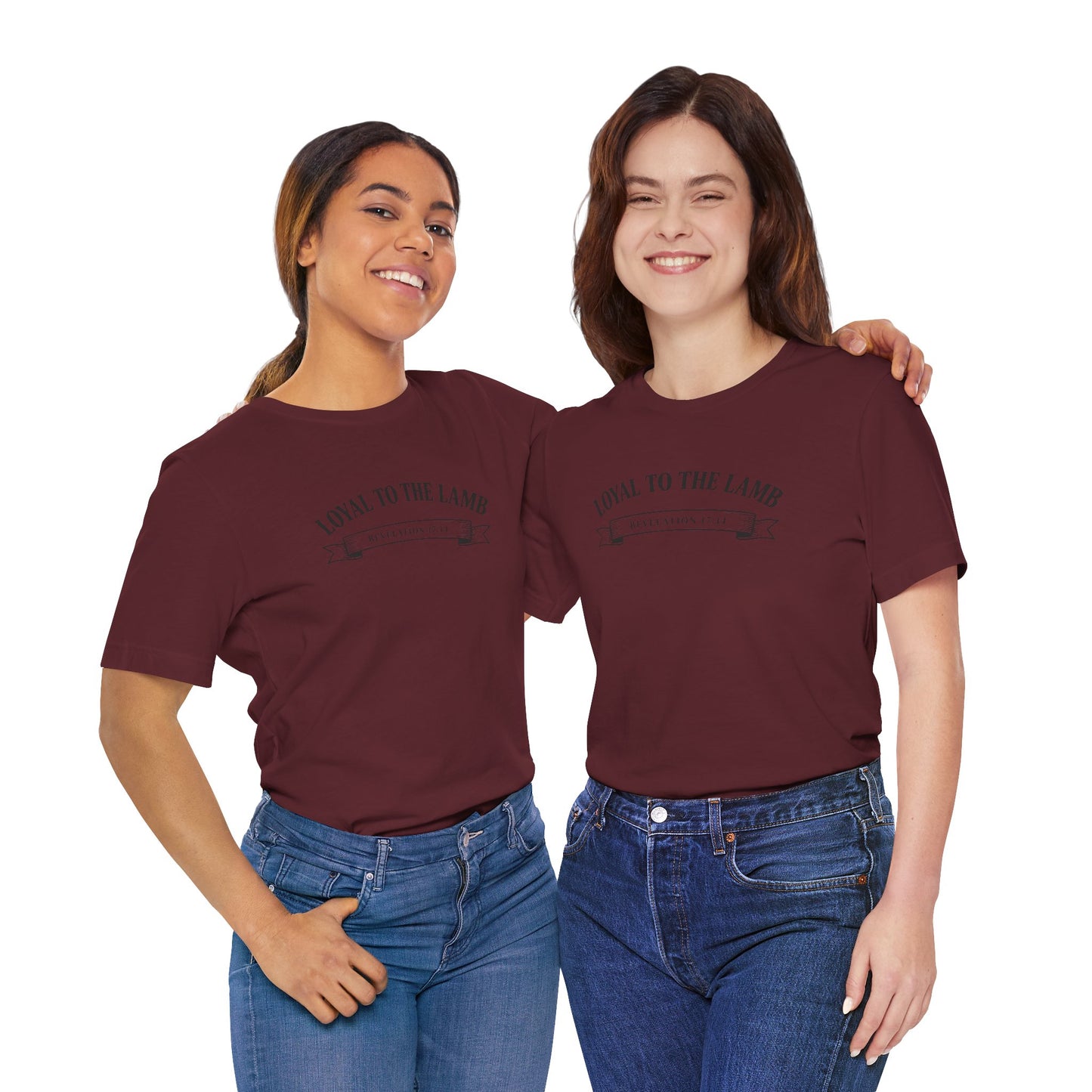 Loyal to the Lamb Tee — Christian Faith Short Sleeve T-Shirt