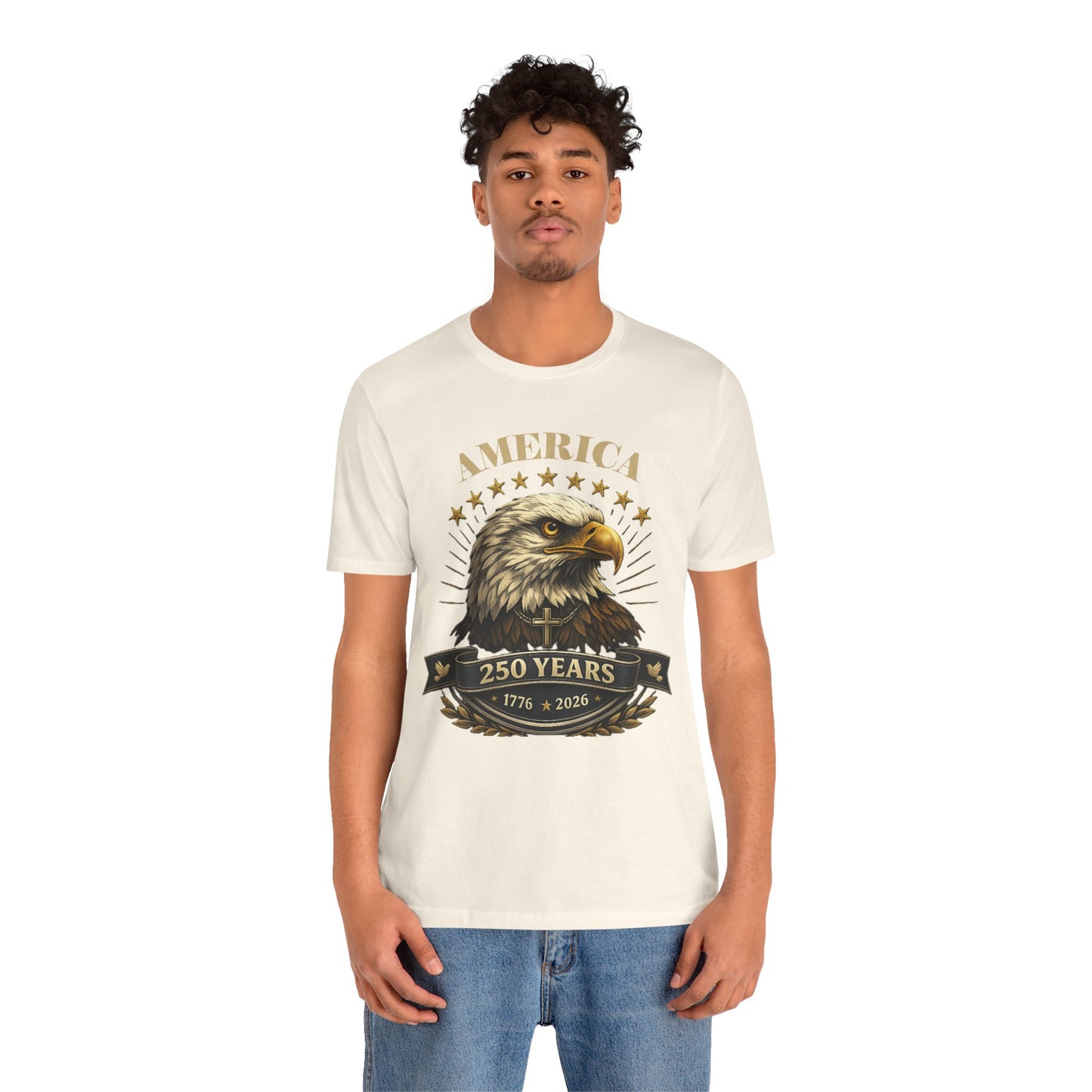 America 250th Anniversary Eagle T-Shirt — 1776–2026 Patriotic Tee