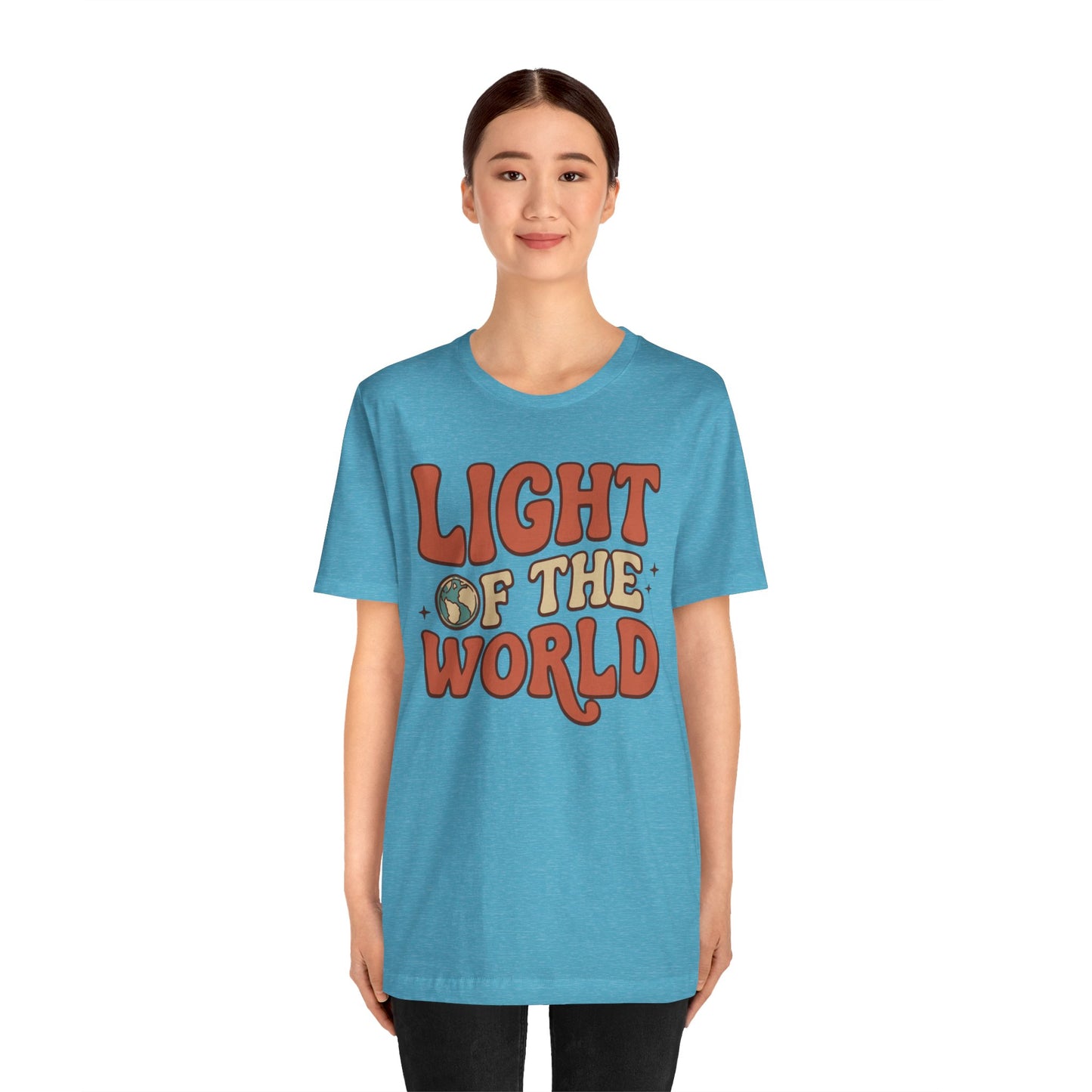 Light of the World T-Shirt — Inspirational Christian Tee