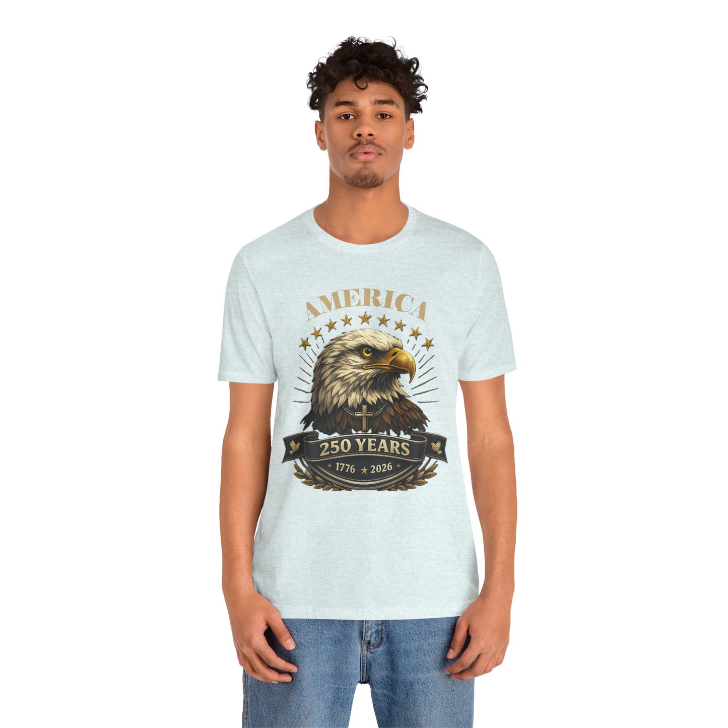 America 250th Anniversary Eagle T-Shirt — 1776–2026 Patriotic Tee
