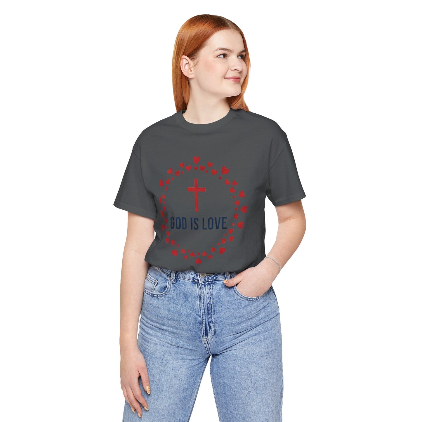 GOD IS LOVE Christian T‑Shirt — Inspirational Faith Tee