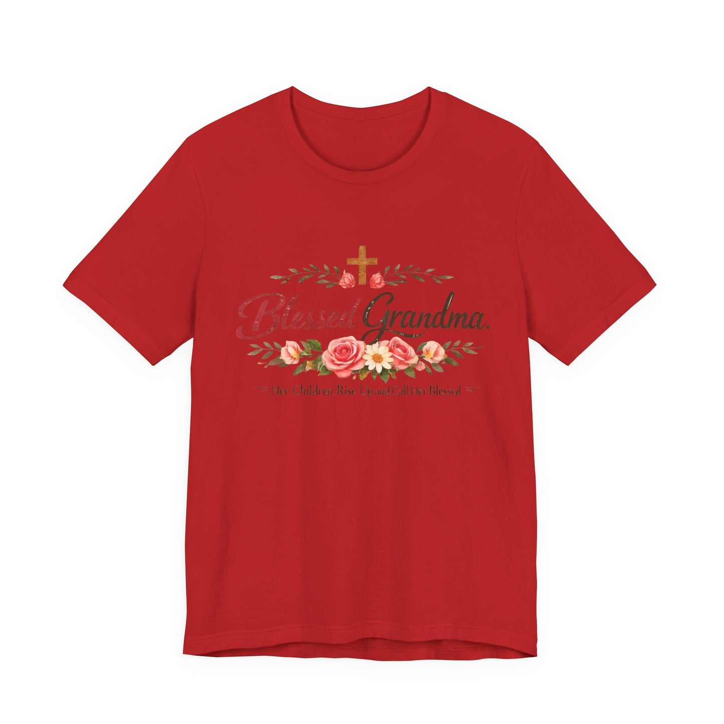 Blessed Grandma Floral Tee
