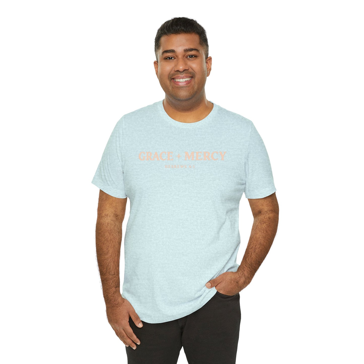 Grace + Mercy Graphic T-Shirt — Faith-Inspired Christian Tee