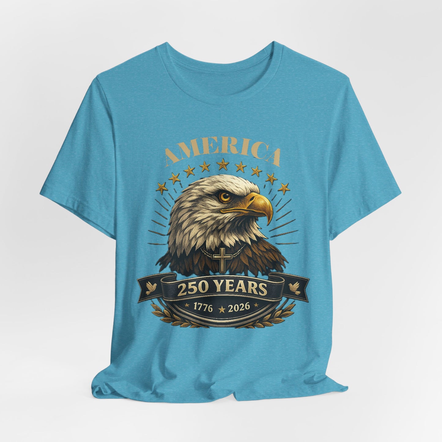 America 250th Anniversary Eagle T-Shirt — 1776–2026 Patriotic Tee