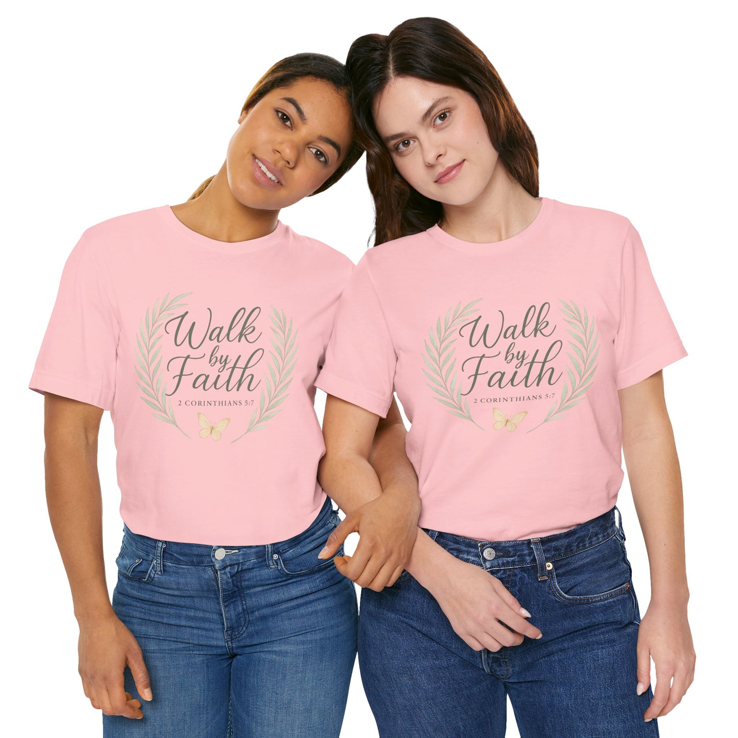 Walk by Faith T-Shirt — Inspirational Christian Tee (2 Corinthians)