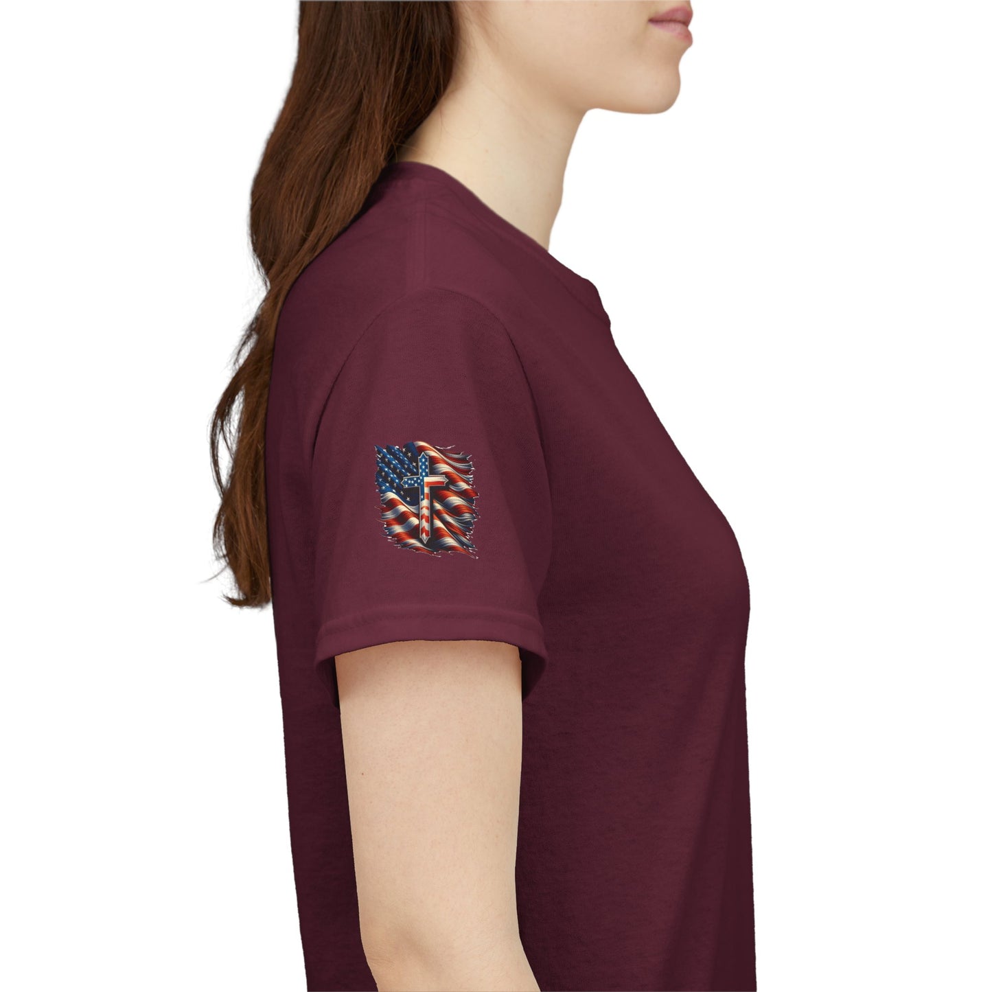 Christian Tee - Philippians 4:13 'Faith Is My Strength' (Copy)