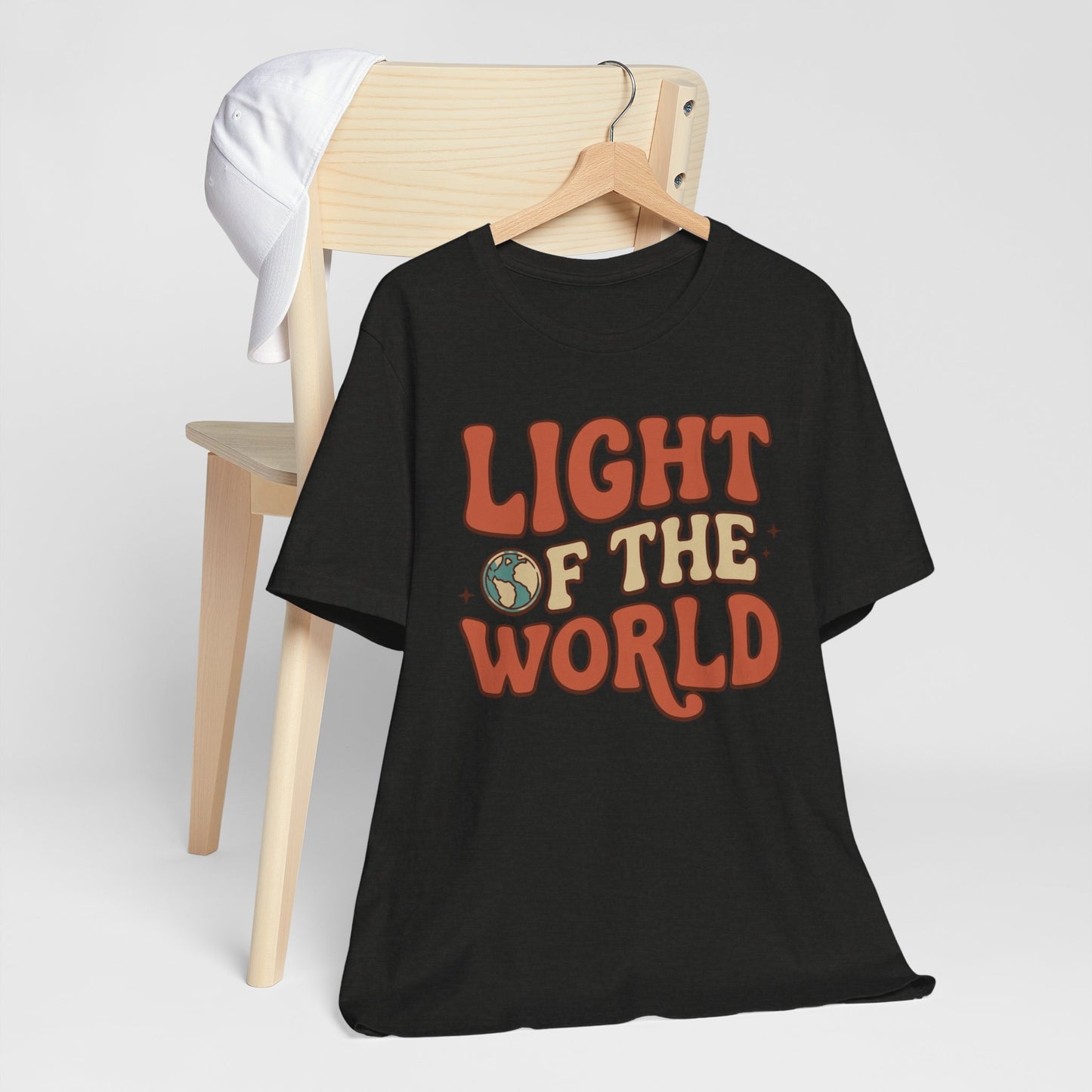 Light of the World T-Shirt — Inspirational Christian Tee