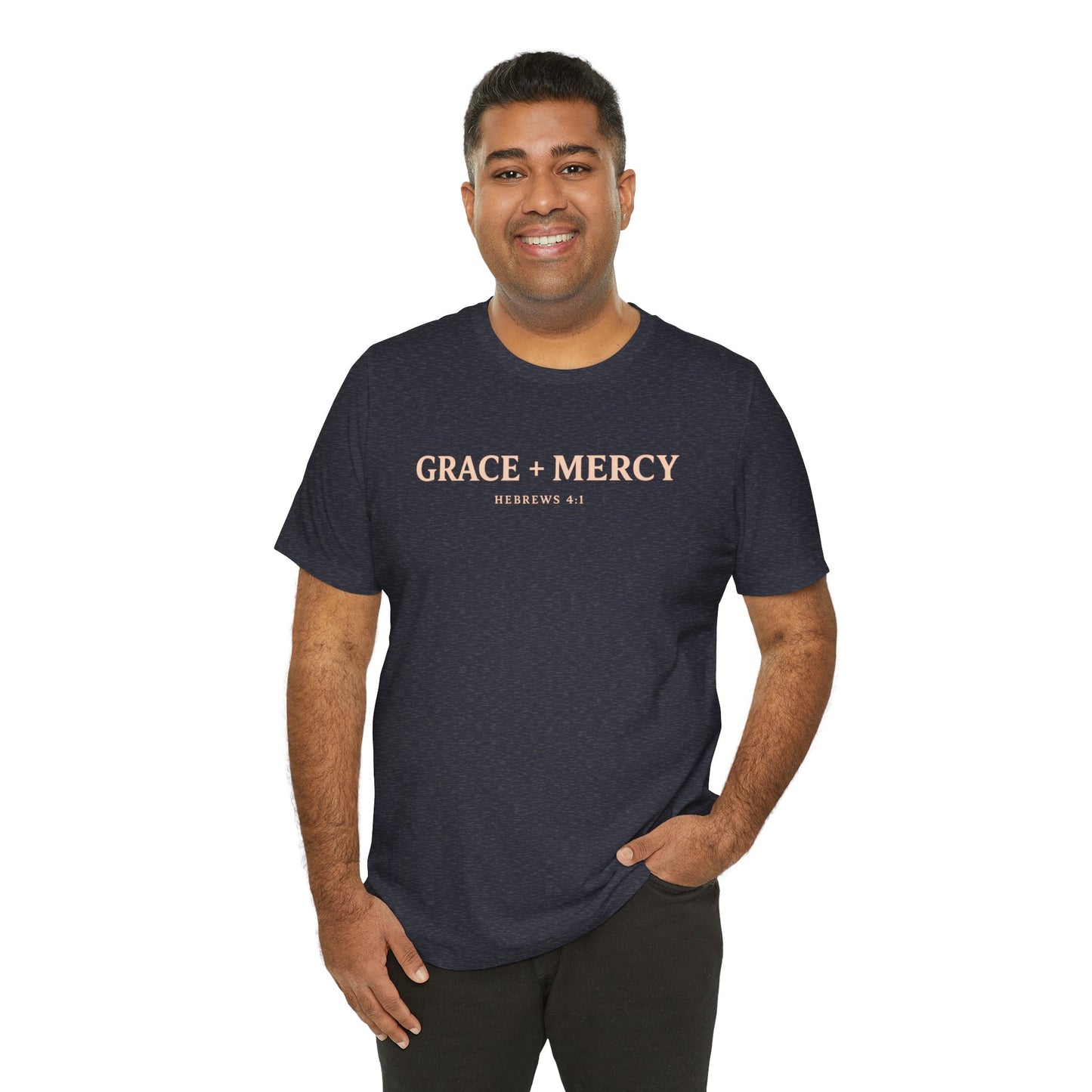 Grace + Mercy Graphic T-Shirt — Faith-Inspired Christian Tee