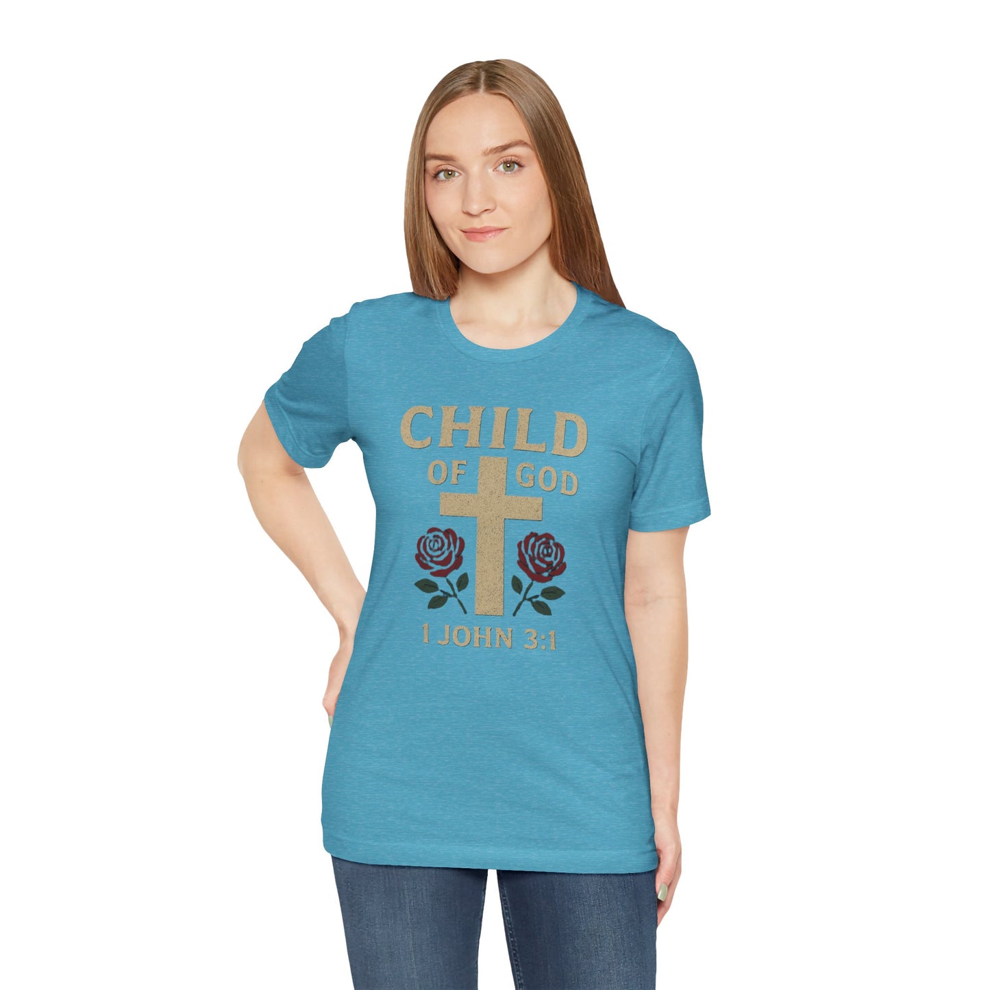Child of God T-Shirt — 1 John 3:1 Bible Verse Christian Tee