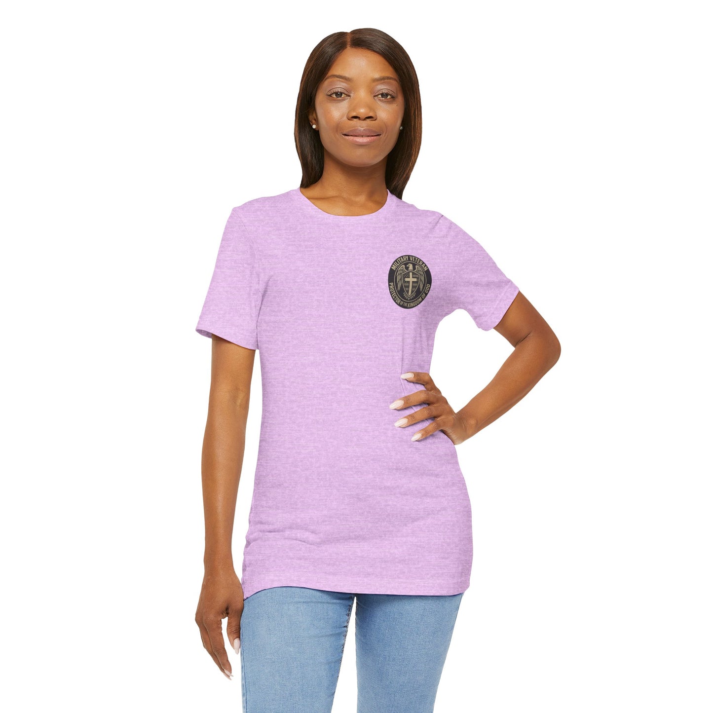 Veteran Protector Tee — "Military Veteran Protector of the Kingdom of God"