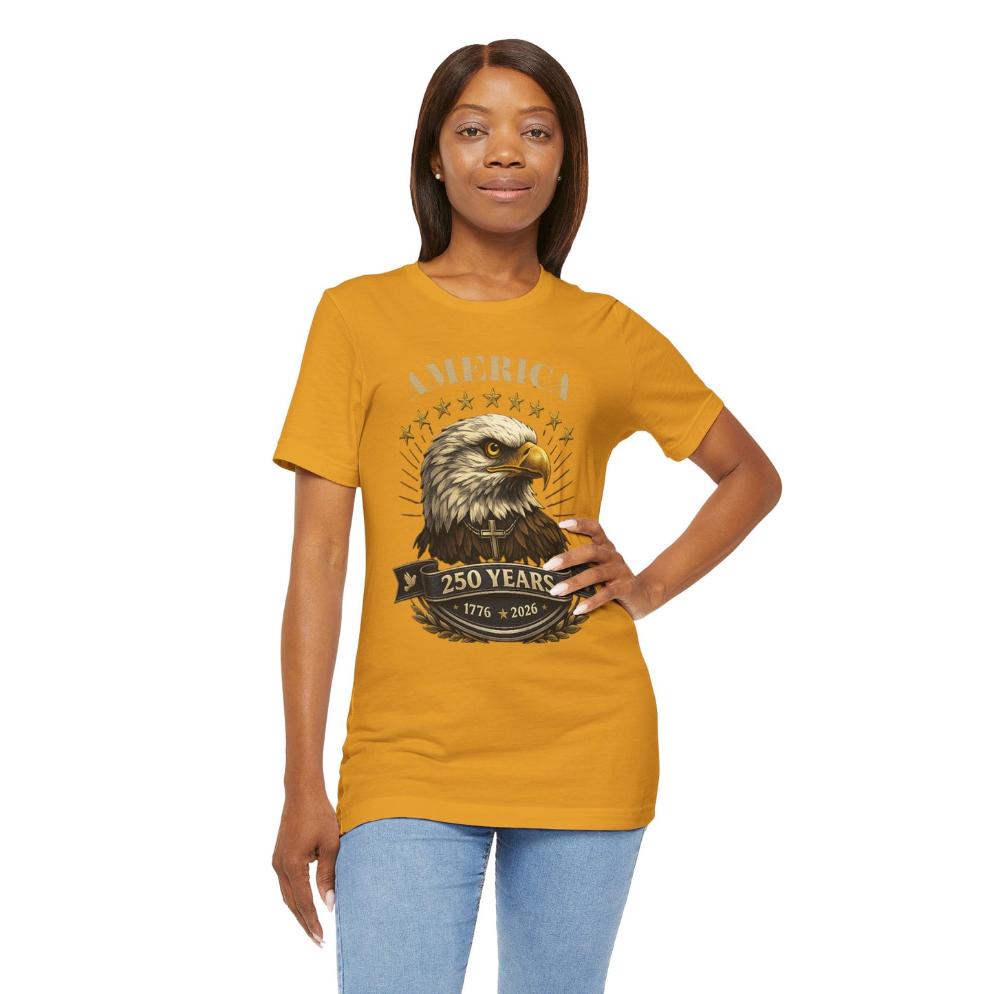 America 250th Anniversary Eagle T-Shirt — 1776–2026 Patriotic Tee