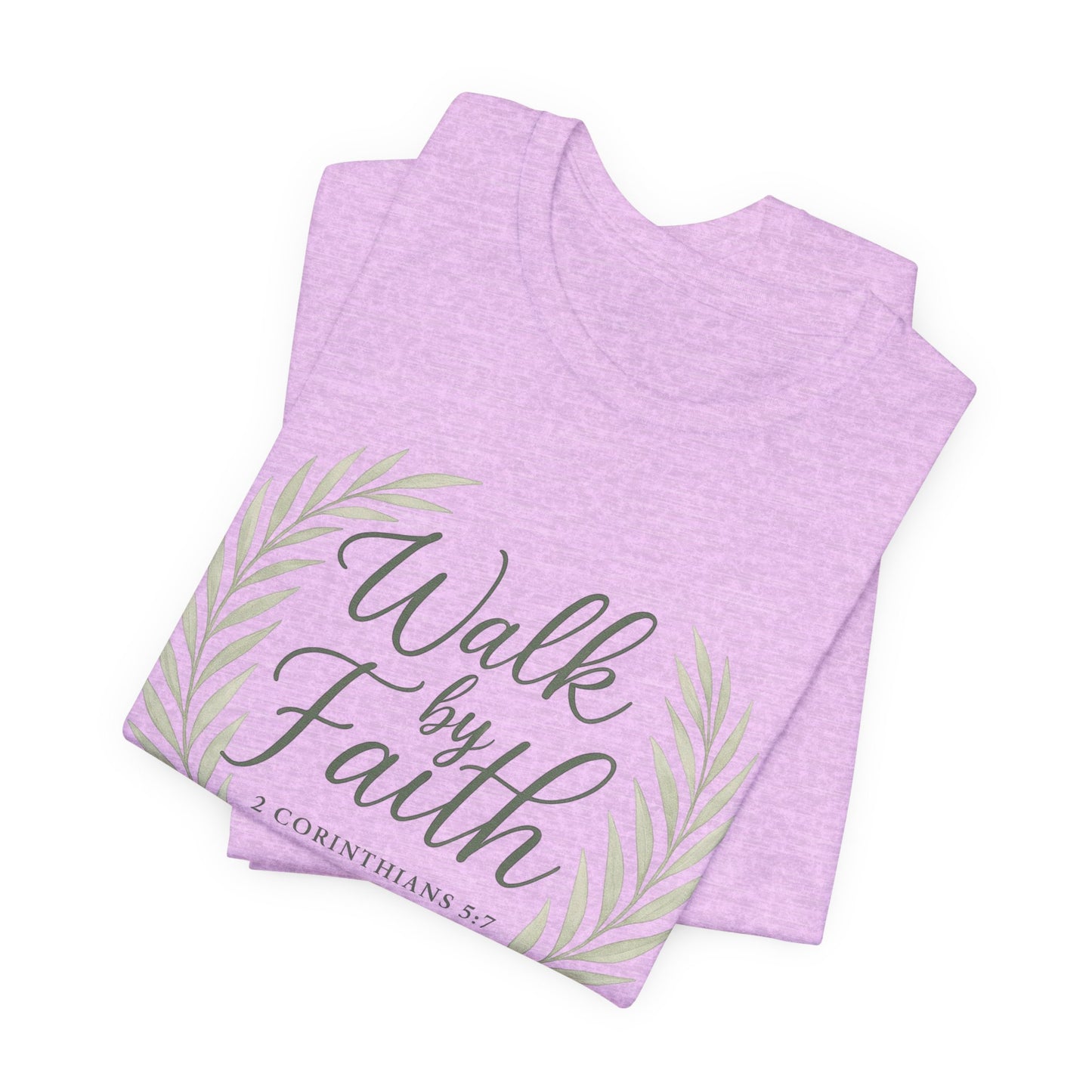Walk by Faith T-Shirt — Inspirational Christian Tee (2 Corinthians)