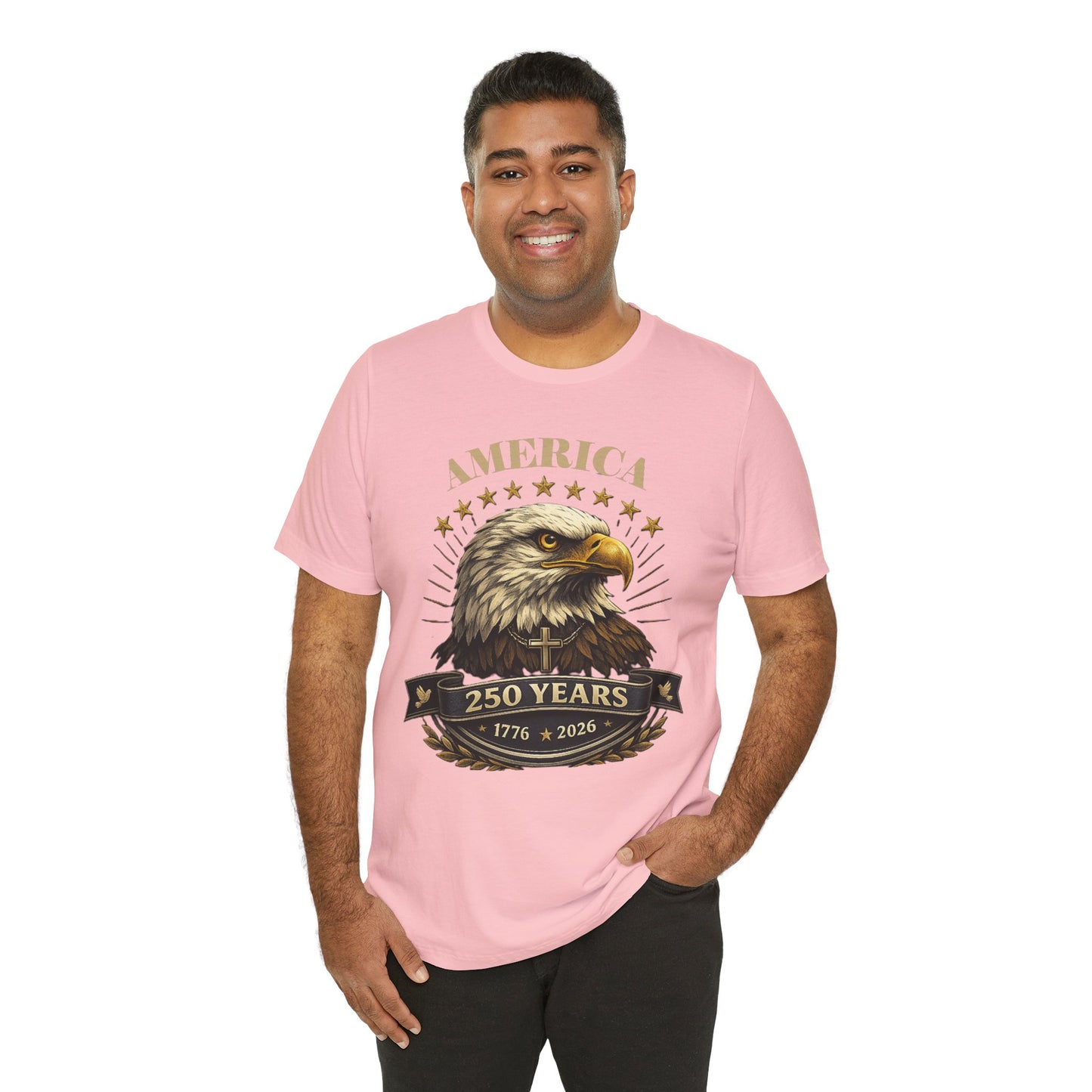 America 250th Anniversary Eagle T-Shirt — 1776–2026 Patriotic Tee