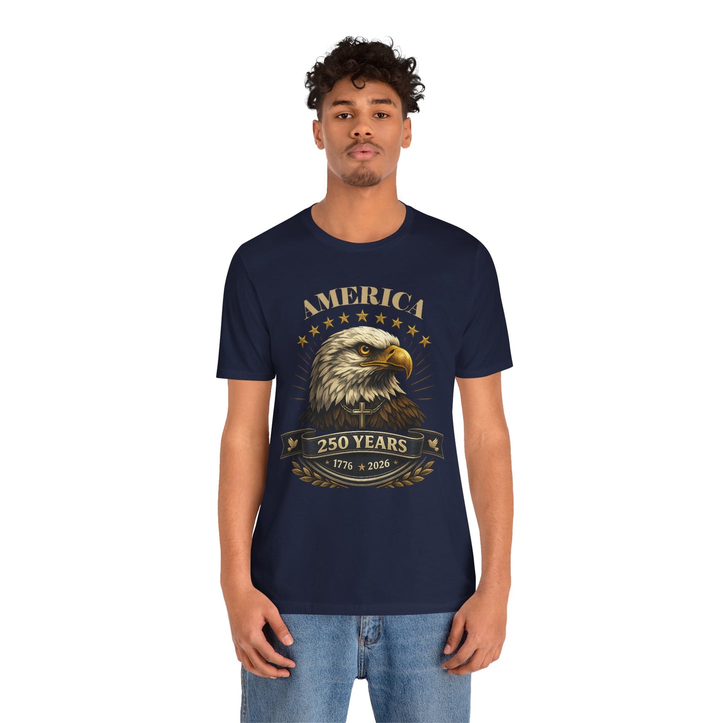 America 250th Anniversary Eagle T-Shirt — 1776–2026 Patriotic Tee