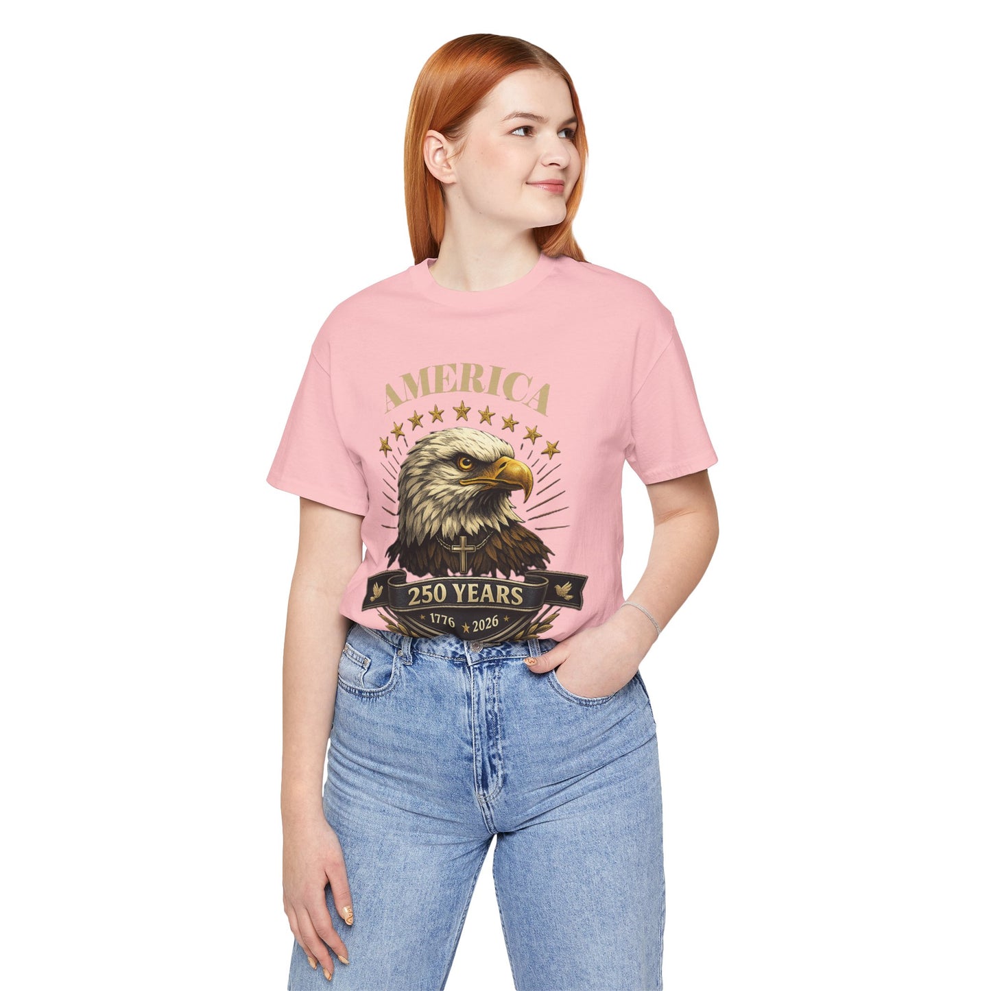 America 250th Anniversary Eagle T-Shirt — 1776–2026 Patriotic Tee
